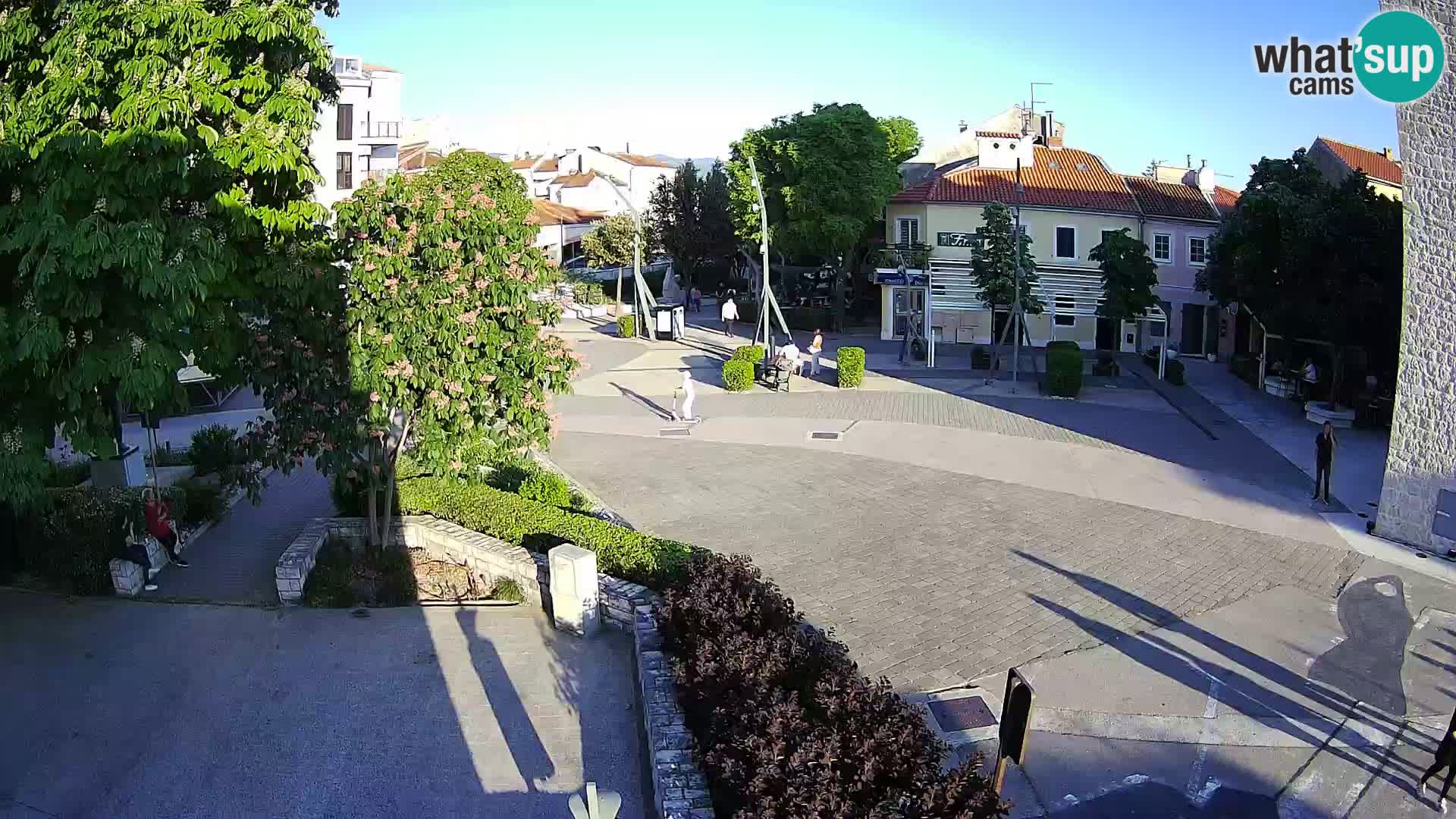 Webcam – Novi Vinodolski – Hauptstraße Hrvatskih Branitelja