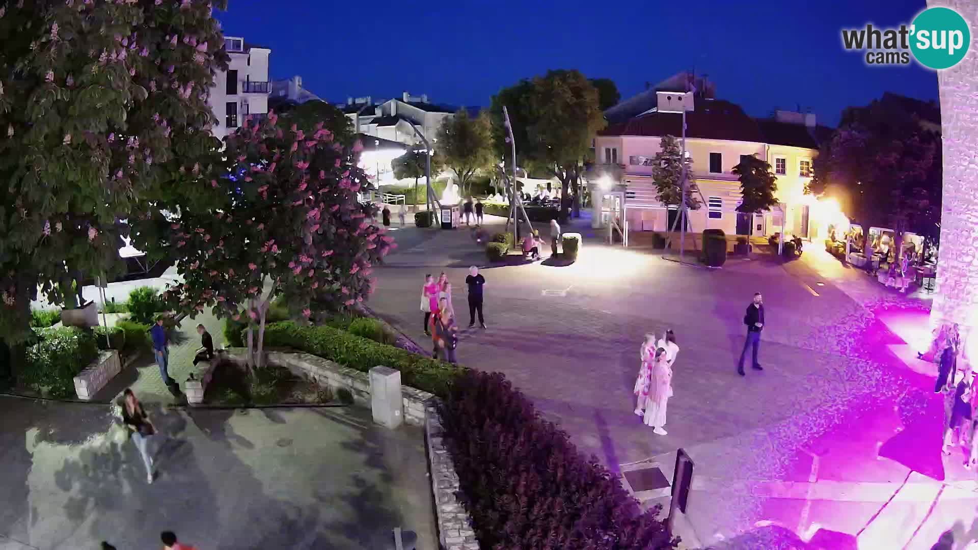 Spletna kamera – Novi Vinodolski –  Korzo Hrvatskih branitelja