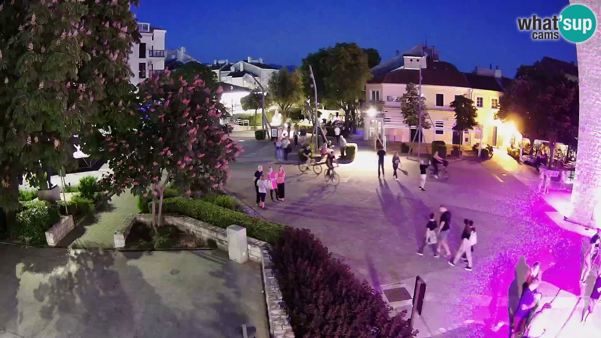 Webcam – Novi Vinodolski – Hauptstraße Hrvatskih Branitelja