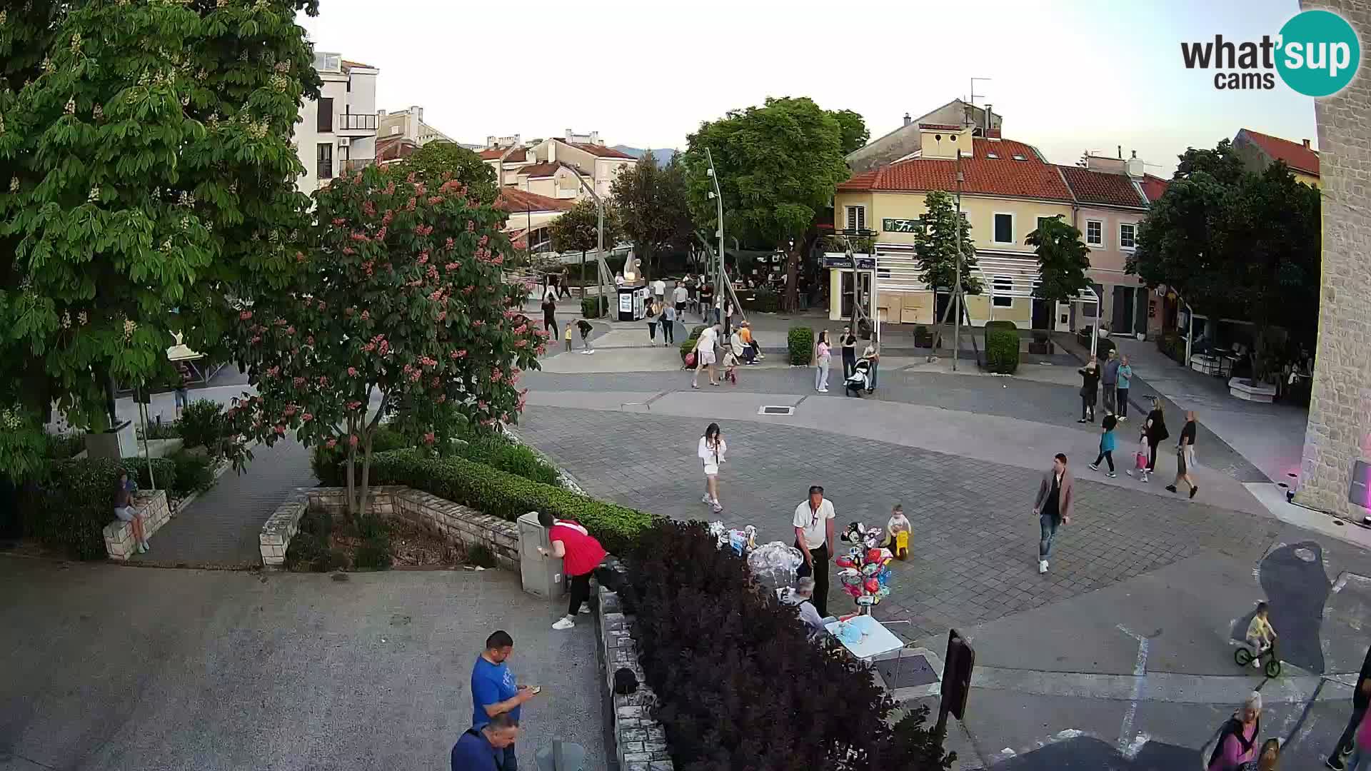 Webcam – Novi Vinodolski – Hauptstraße Hrvatskih Branitelja