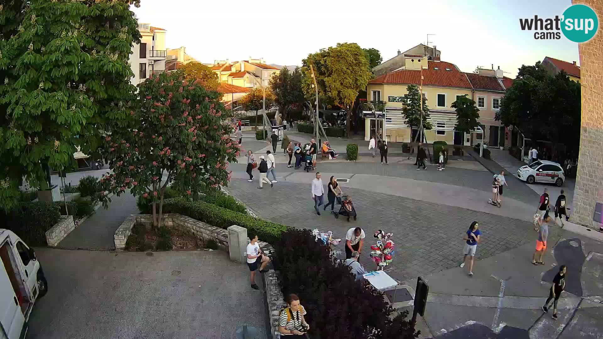 Webcam – Novi Vinodolski – Hauptstraße Hrvatskih Branitelja