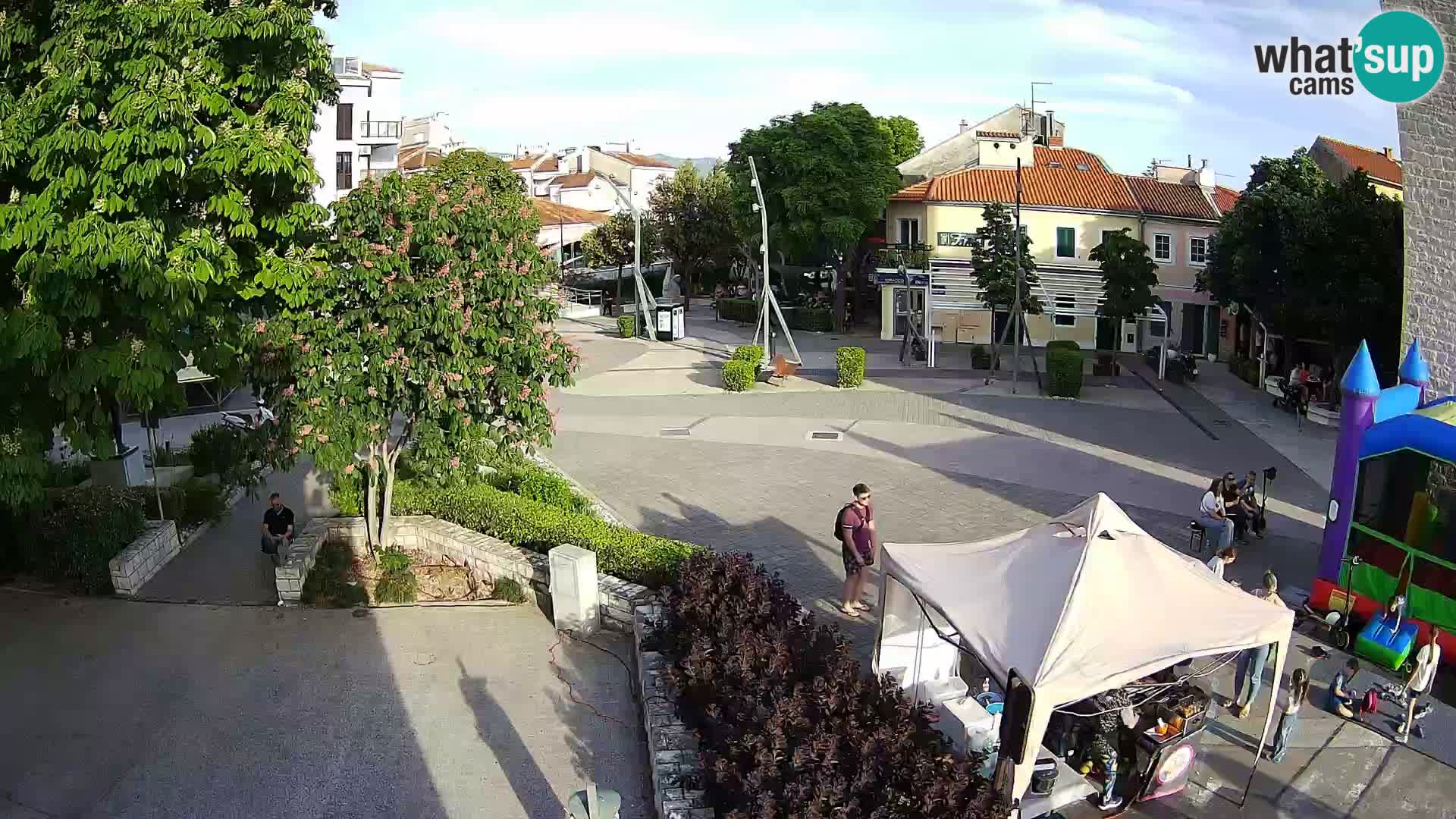 Web kamera – Novi Vinodolski – Kurs Hrvatskih branitelja