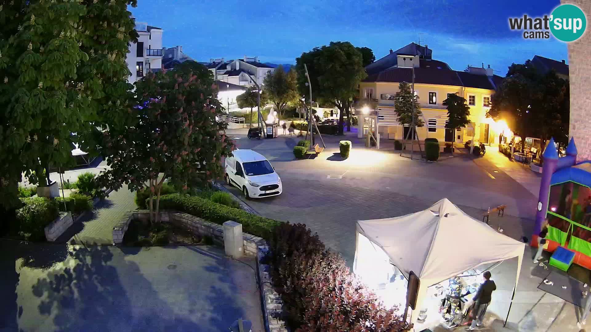 Webcam – Novi Vinodolski – Hauptstraße Hrvatskih Branitelja
