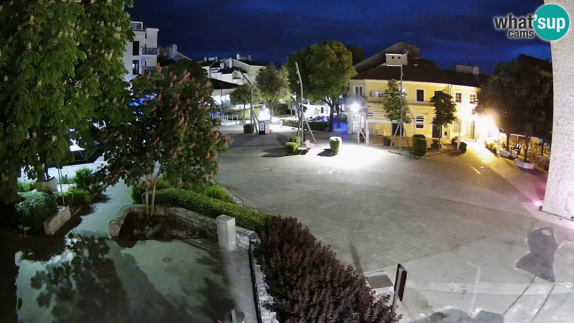Webcam – Novi Vinodolski – Hauptstraße Hrvatskih Branitelja