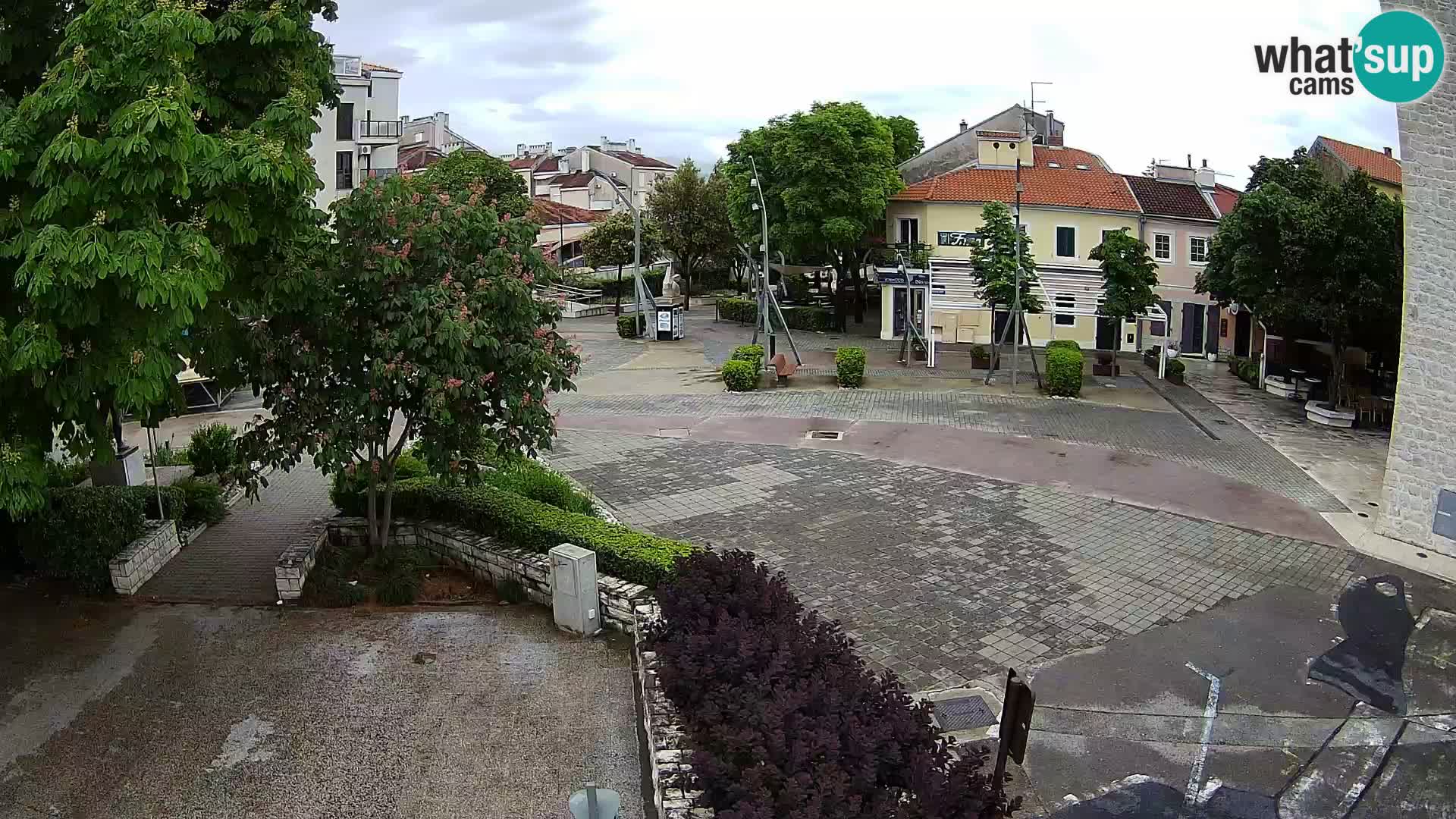 Webcam – Novi Vinodolski – Hauptstraße Hrvatskih Branitelja