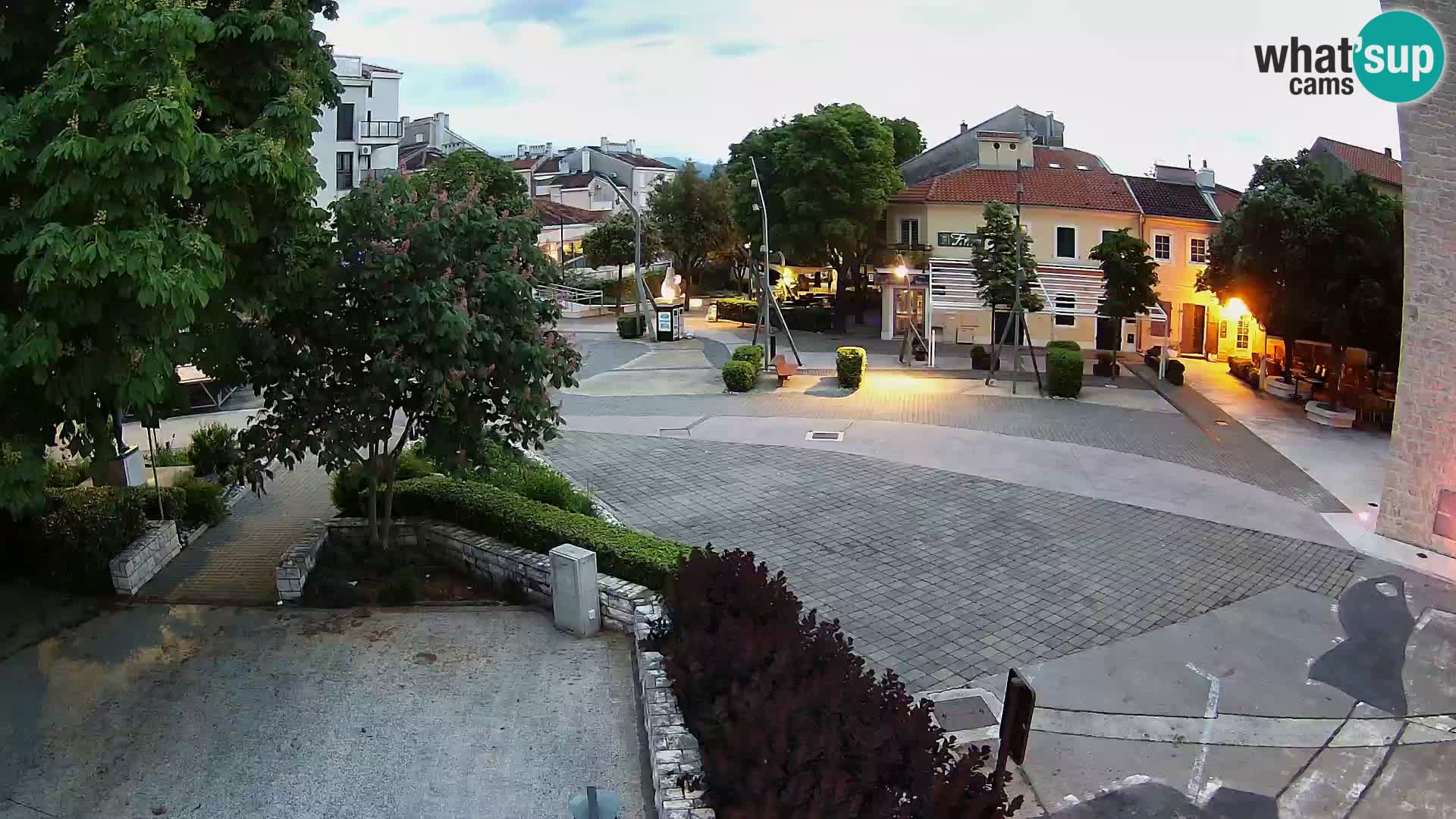 Webcam – Novi Vinodolski – Hauptstraße Hrvatskih Branitelja