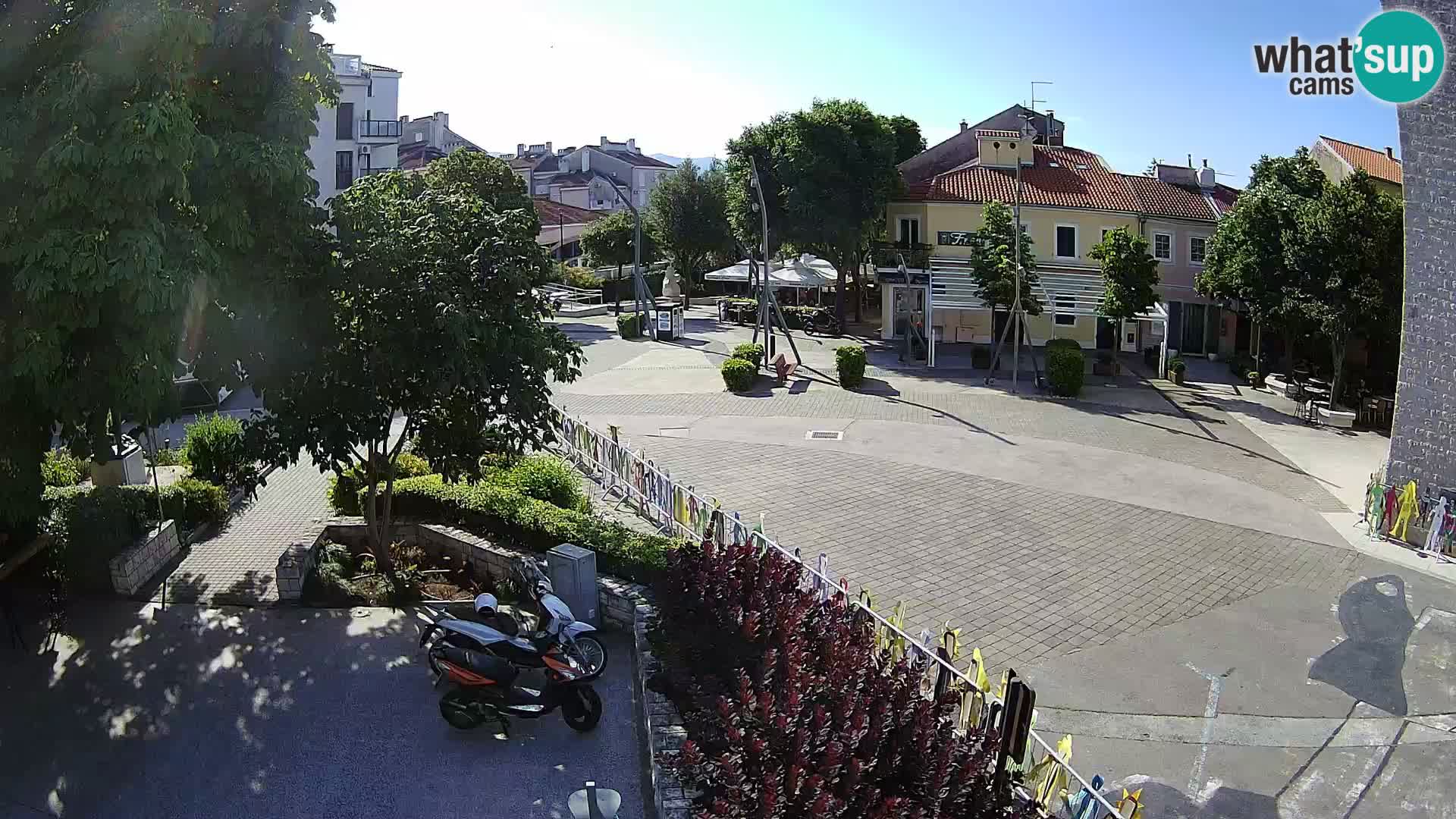 Webcam – Novi Vinodolski – Hauptstraße Hrvatskih Branitelja