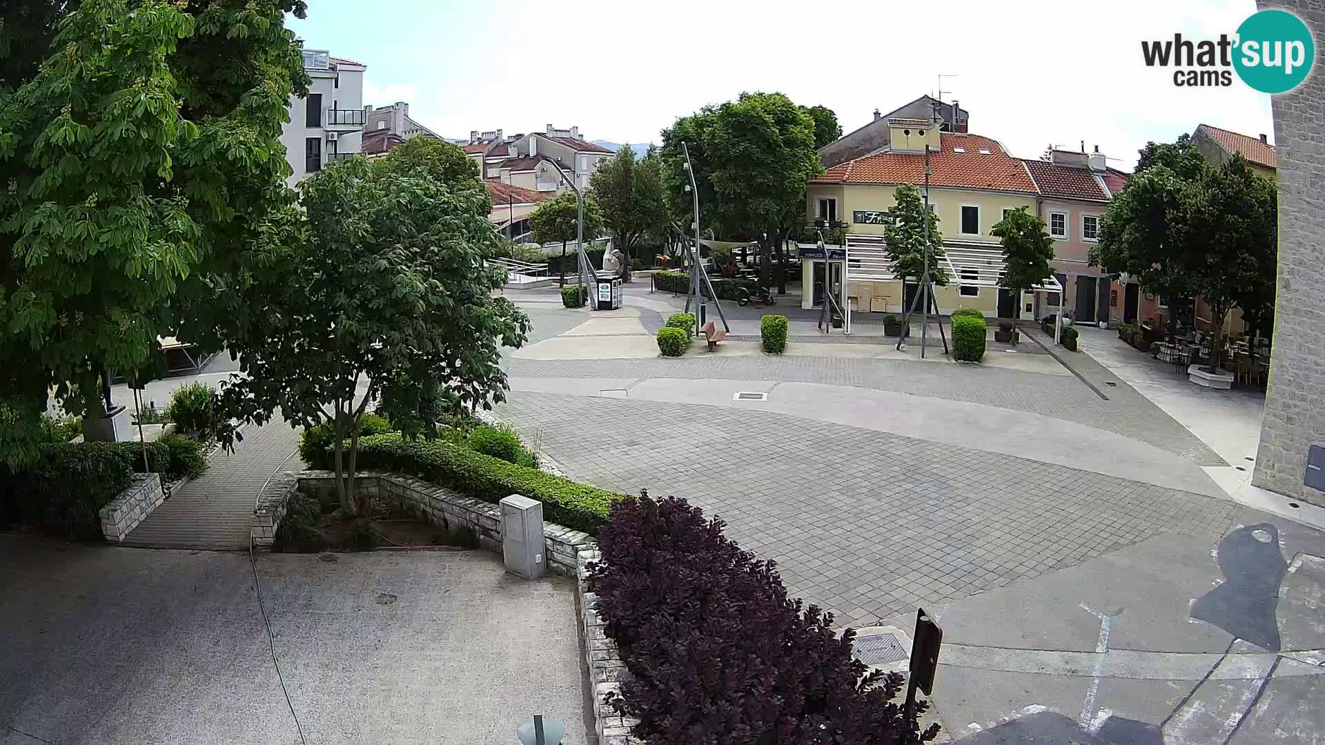 Webcam – Novi Vinodolski – Hauptstraße Hrvatskih Branitelja