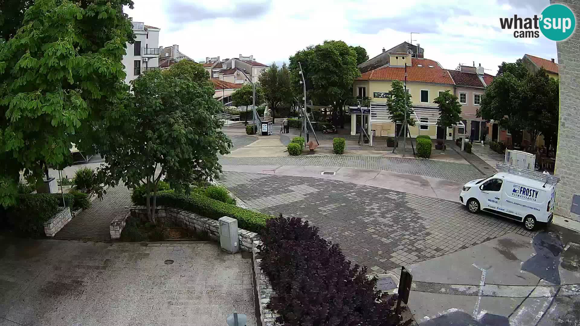 Spletna kamera – Novi Vinodolski –  Korzo Hrvatskih branitelja