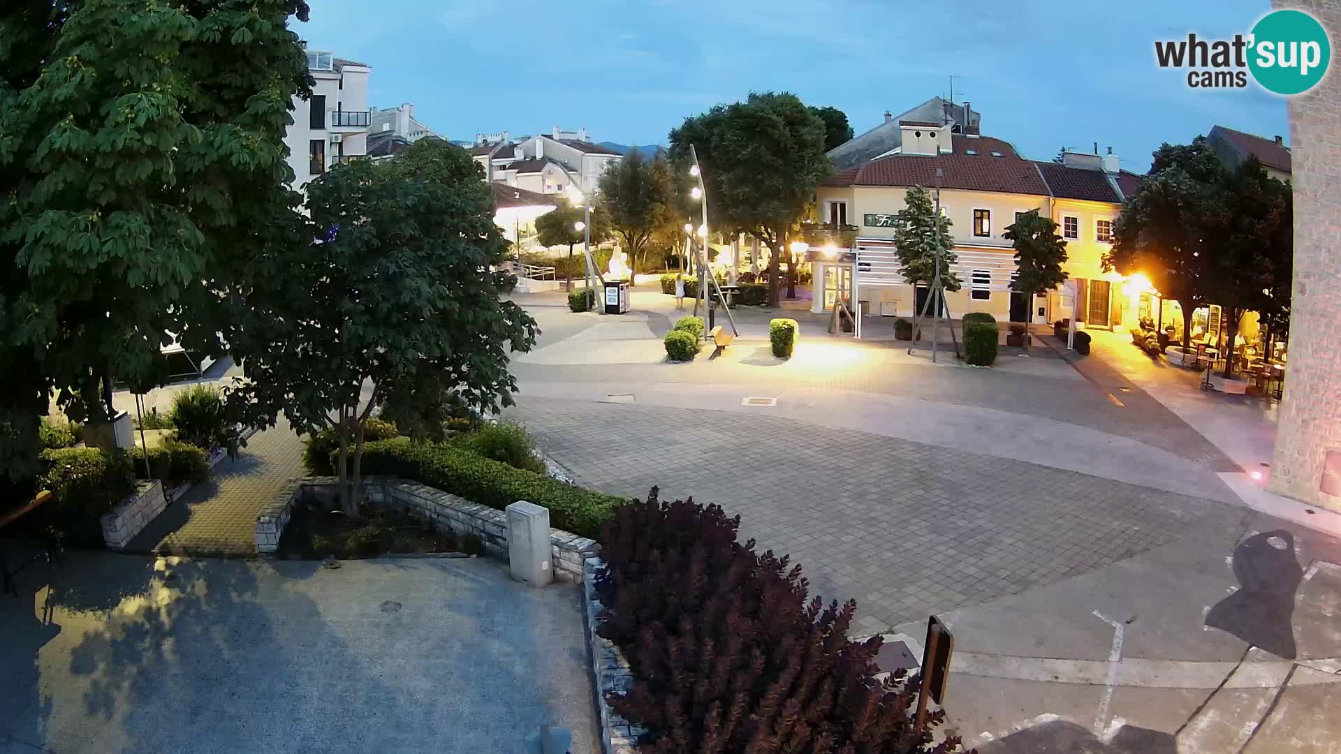 Webcam – Novi Vinodolski – Hauptstraße Hrvatskih Branitelja