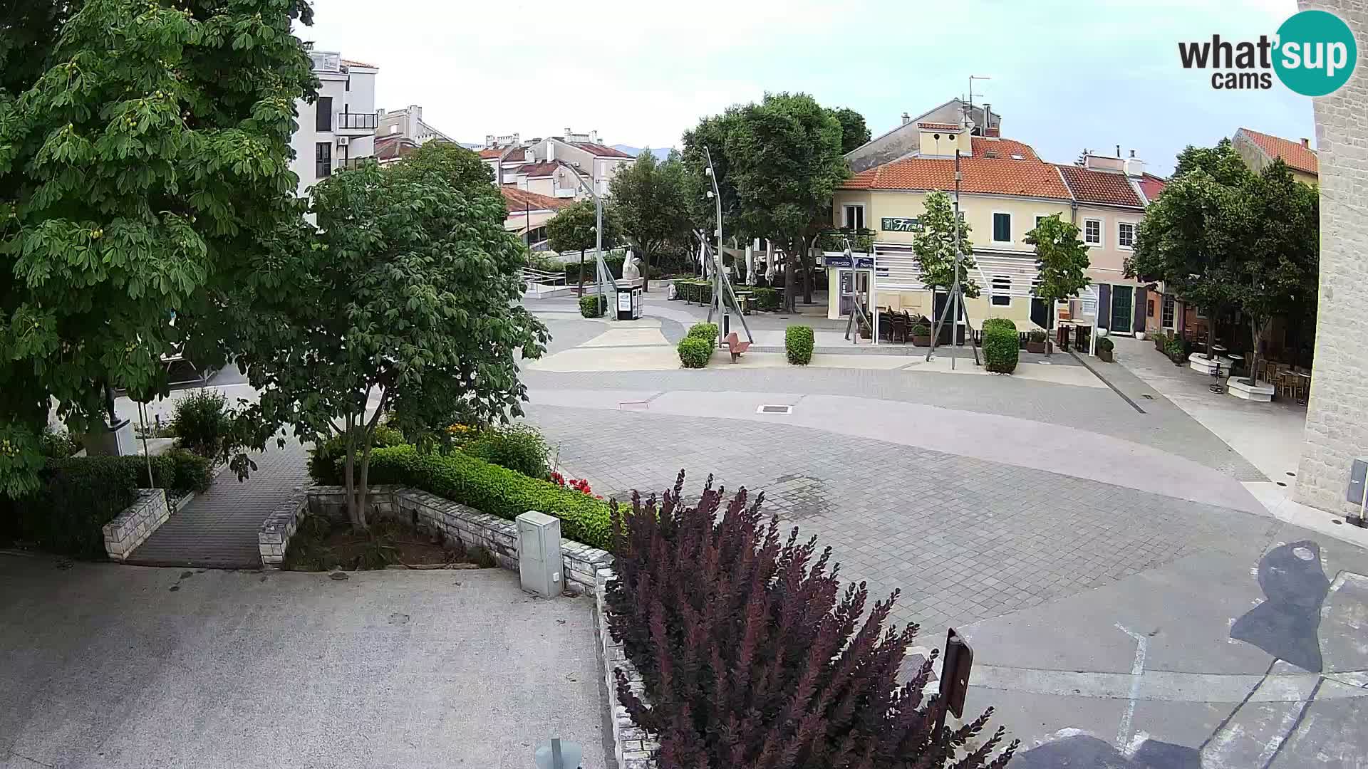 Webcam – Novi Vinodolski – Hauptstraße Hrvatskih Branitelja