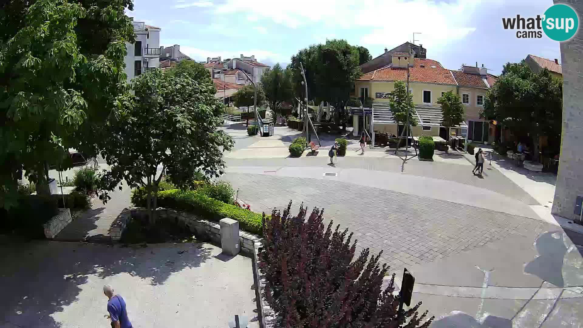 Spletna kamera – Novi Vinodolski –  Korzo Hrvatskih branitelja