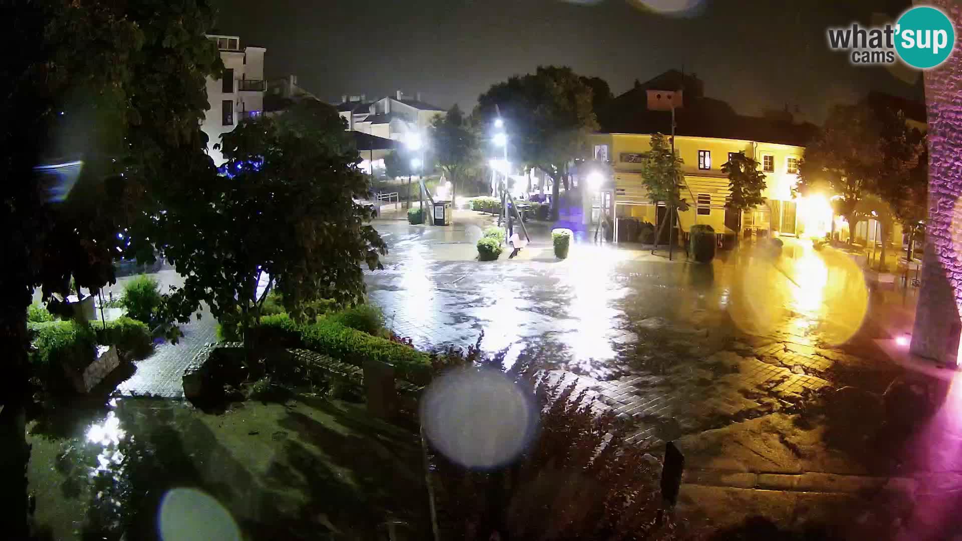 Webcam – Novi Vinodolski – Hauptstraße Hrvatskih Branitelja