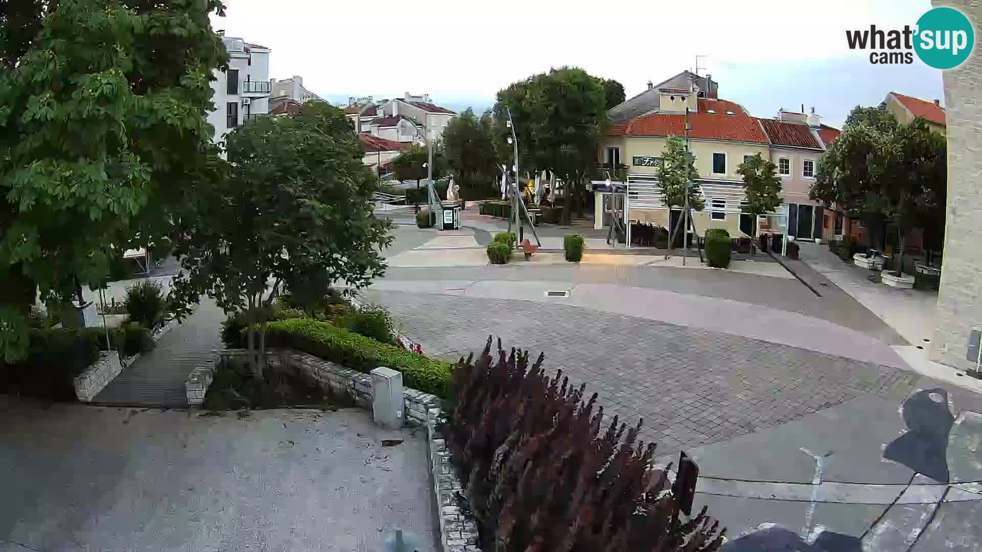 Webcam – Novi Vinodolski – Hauptstraße Hrvatskih Branitelja