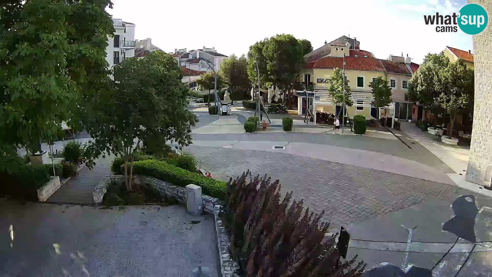 Webcam – Novi Vinodolski – Hauptstraße Hrvatskih Branitelja