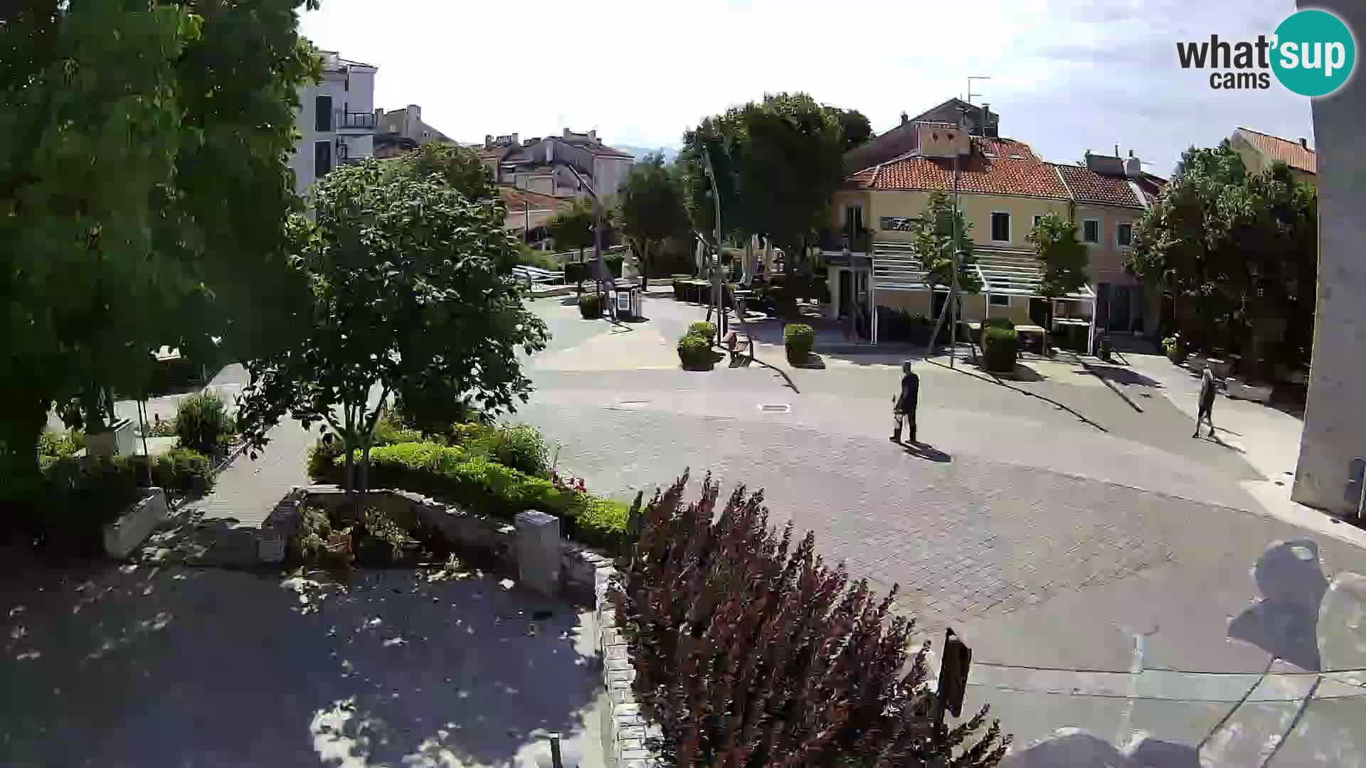 Spletna kamera – Novi Vinodolski –  Korzo Hrvatskih branitelja
