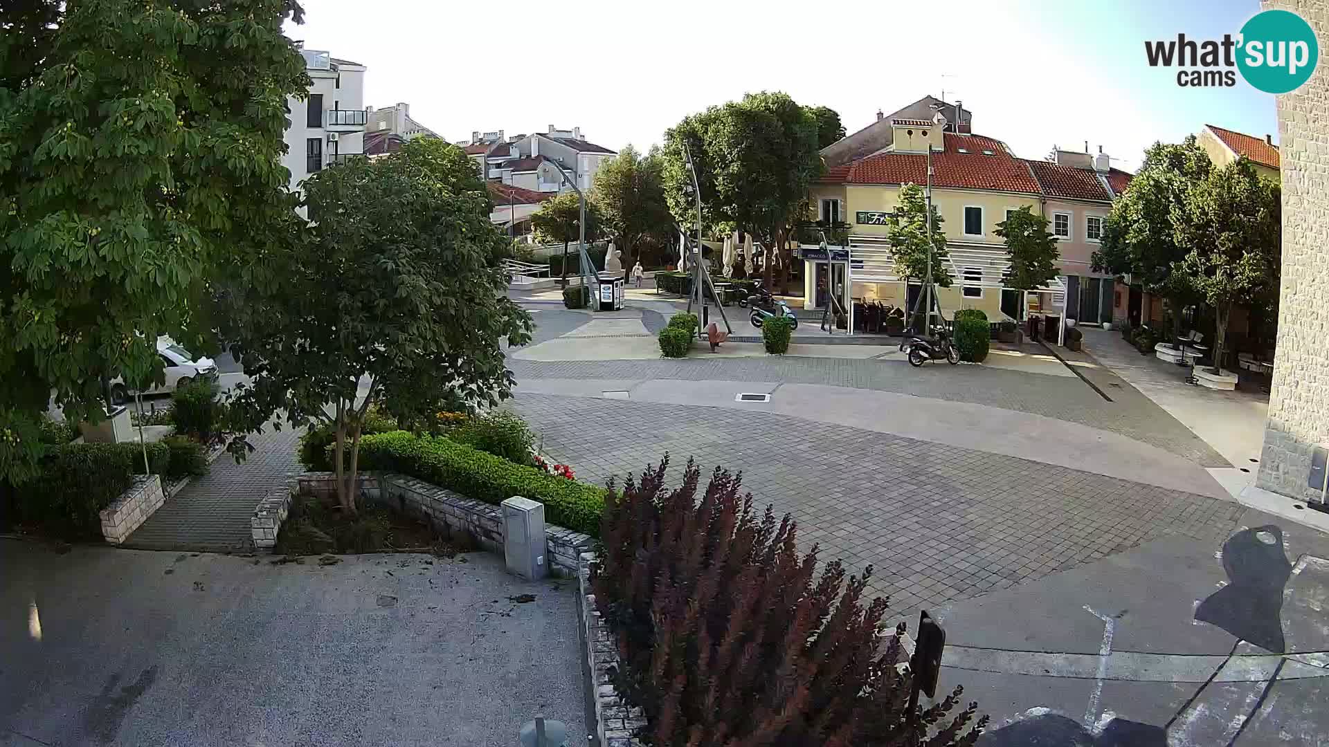 Webcam – Novi Vinodolski – Hauptstraße Hrvatskih Branitelja