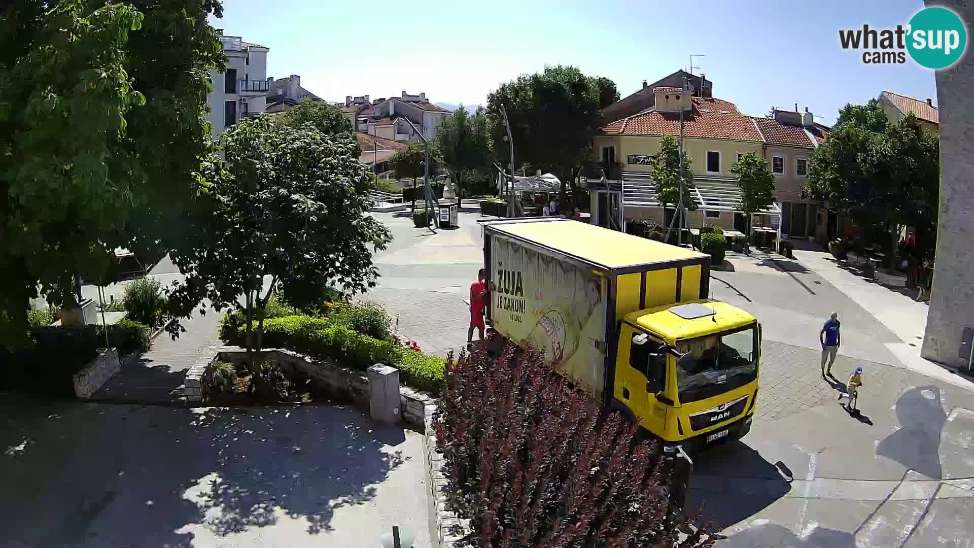 Webcam – Novi Vinodolski – Hauptstraße Hrvatskih Branitelja