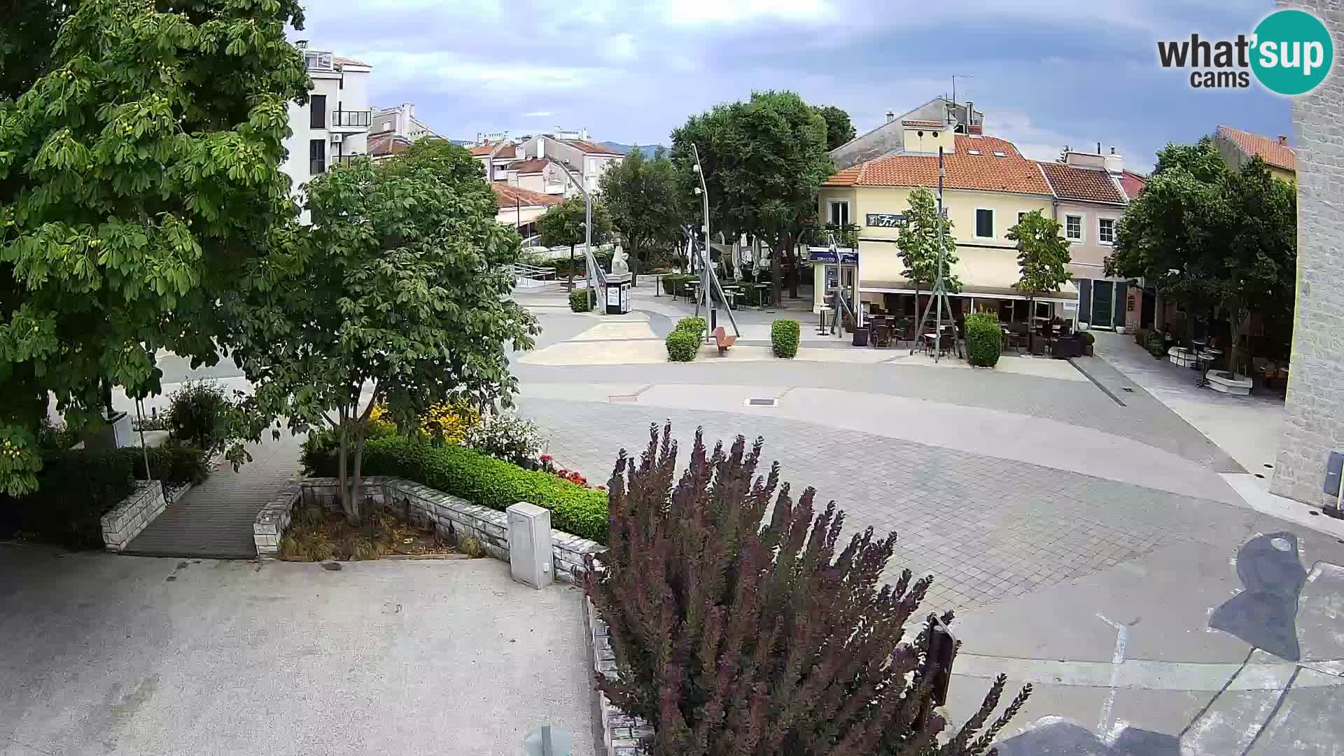 Webcam – Novi Vinodolski – Hauptstraße Hrvatskih Branitelja