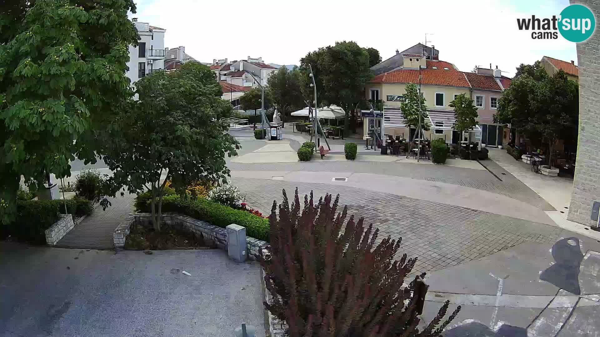 Webcam – Novi Vinodolski – Hauptstraße Hrvatskih Branitelja