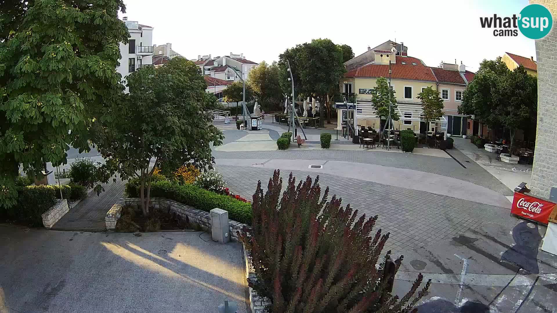 Spletna kamera – Novi Vinodolski –  Korzo Hrvatskih branitelja