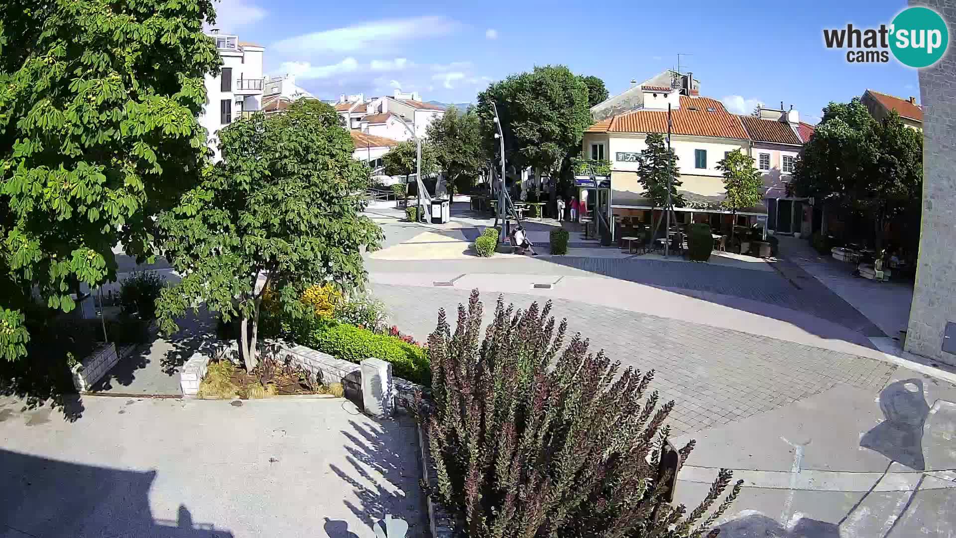 Webcam – Novi Vinodolski – Hauptstraße Hrvatskih Branitelja