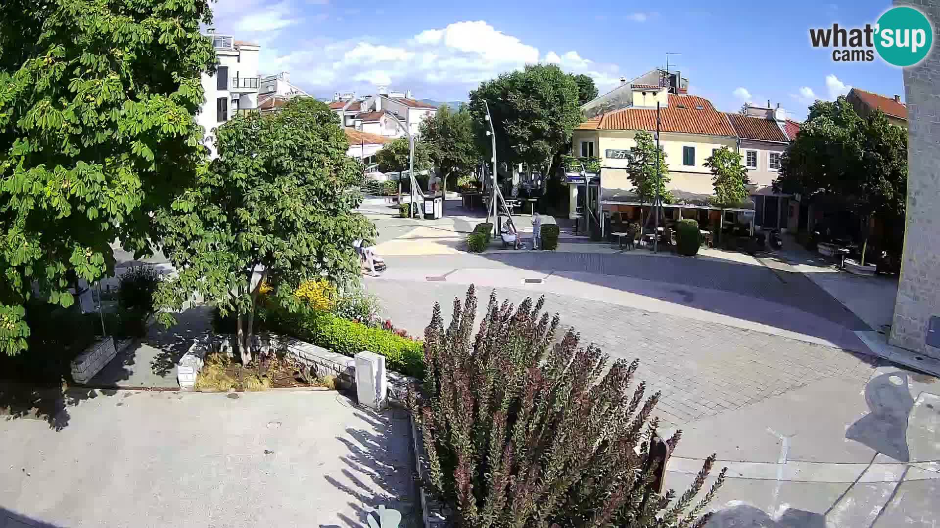 Webcam – Novi Vinodolski – Hauptstraße Hrvatskih Branitelja