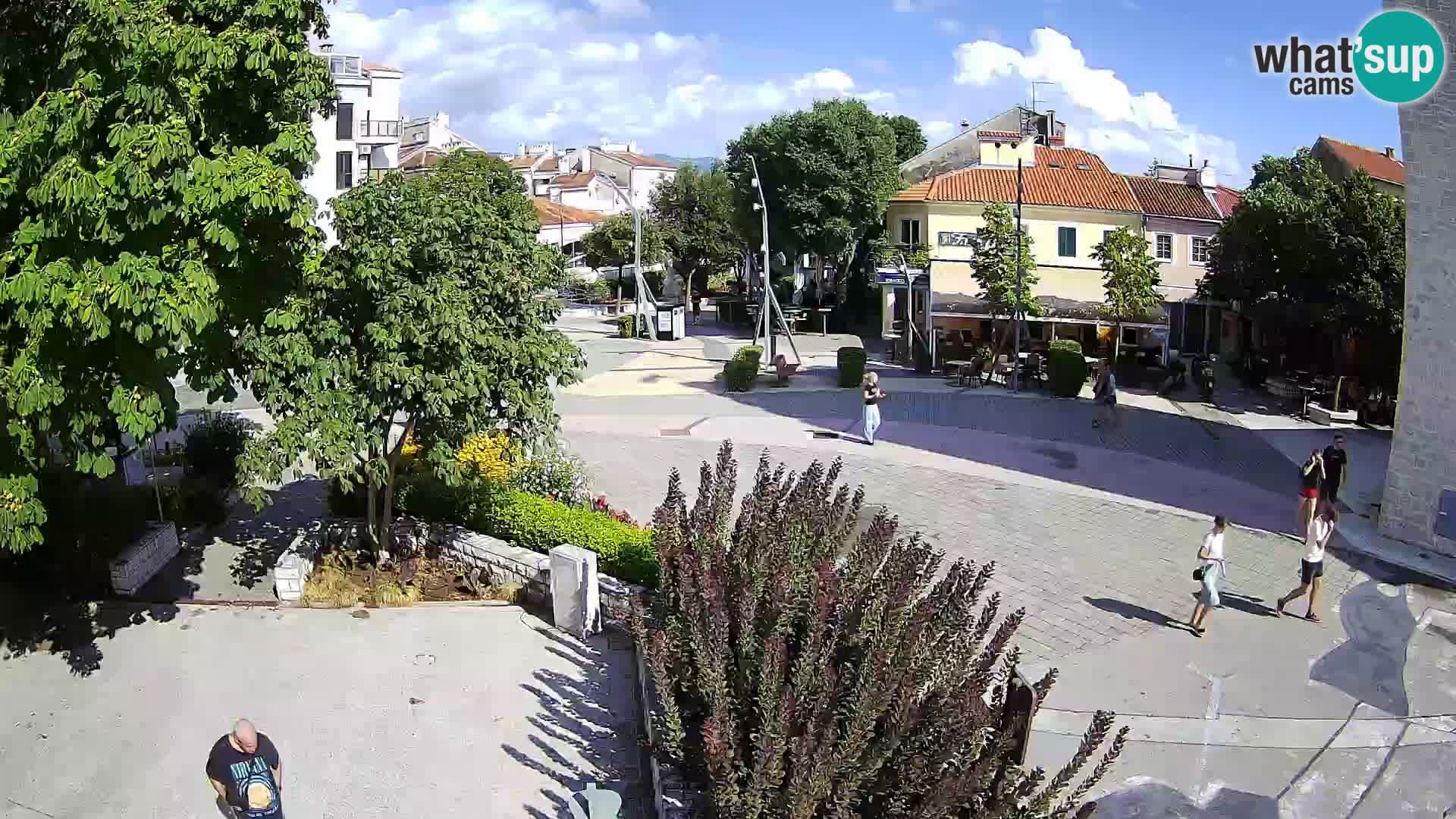 Webcam – Novi Vinodolski – Hauptstraße Hrvatskih Branitelja