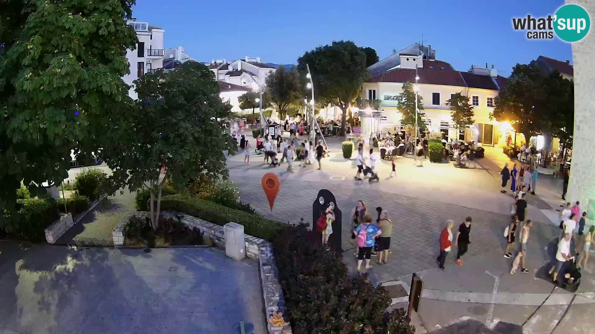 Webcam – Novi Vinodolski – Hauptstraße Hrvatskih Branitelja