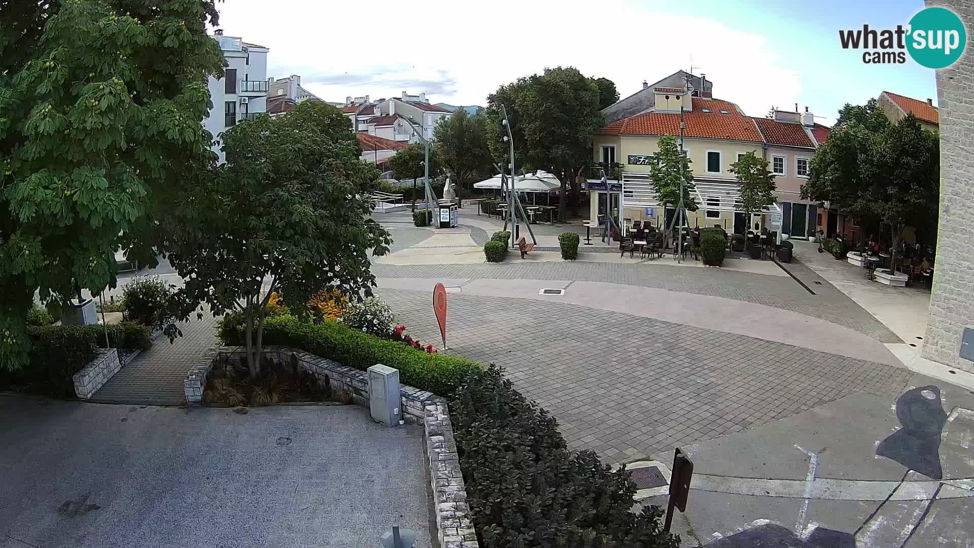 Webcam – Novi Vinodolski – Hauptstraße Hrvatskih Branitelja