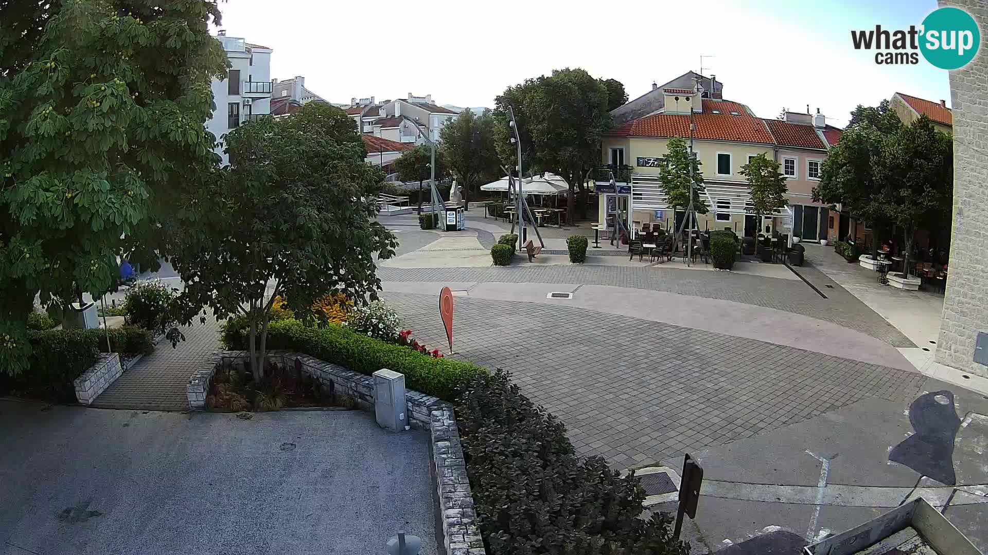 Webcam – Novi Vinodolski – Hauptstraße Hrvatskih Branitelja