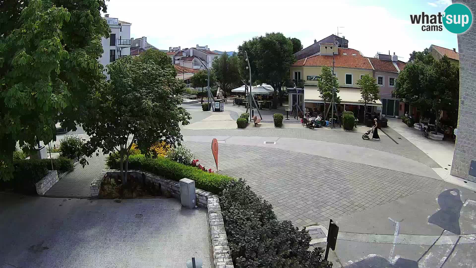 Webcam – Novi Vinodolski – Cours Hrvatskih Branitelja