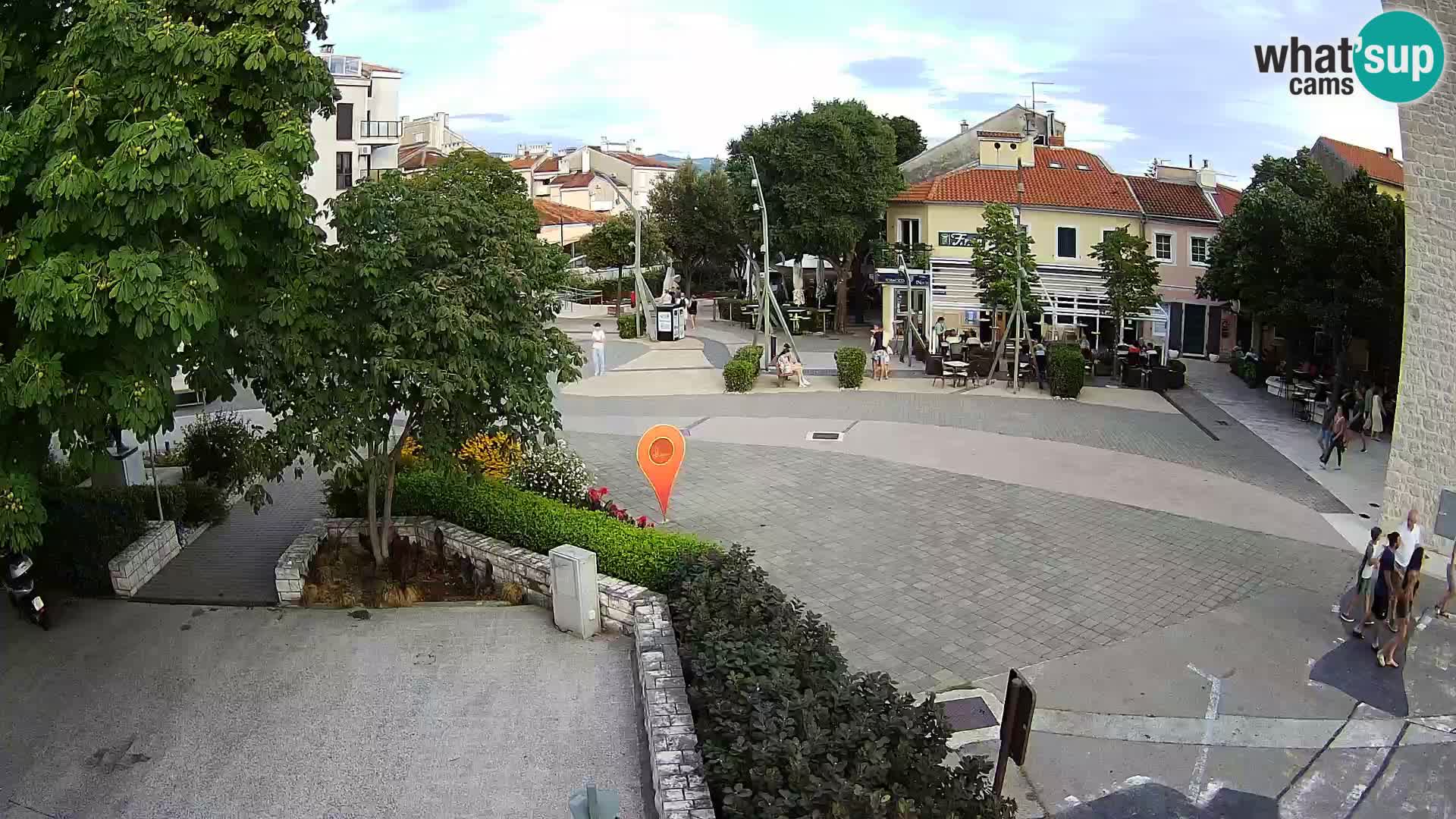 Web kamera – Novi Vinodolski – Kurs Hrvatskih branitelja
