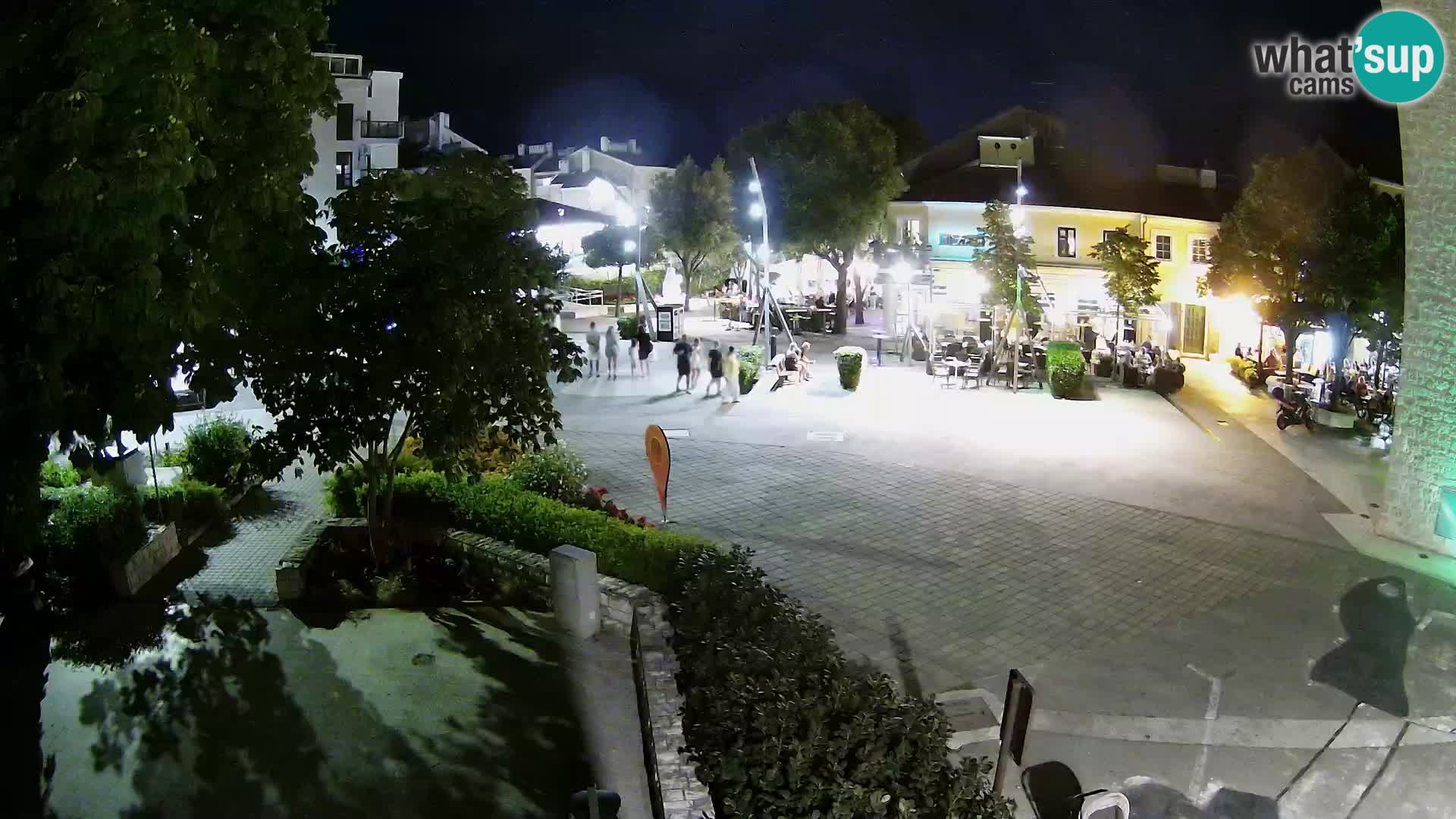 Spletna kamera – Novi Vinodolski –  Korzo Hrvatskih branitelja