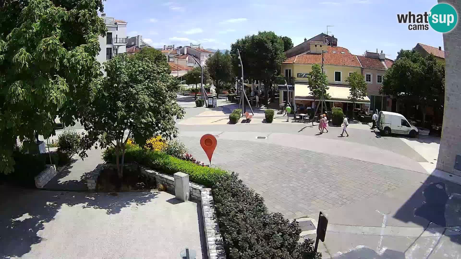 Webcam – Novi Vinodolski – Cours Hrvatskih Branitelja