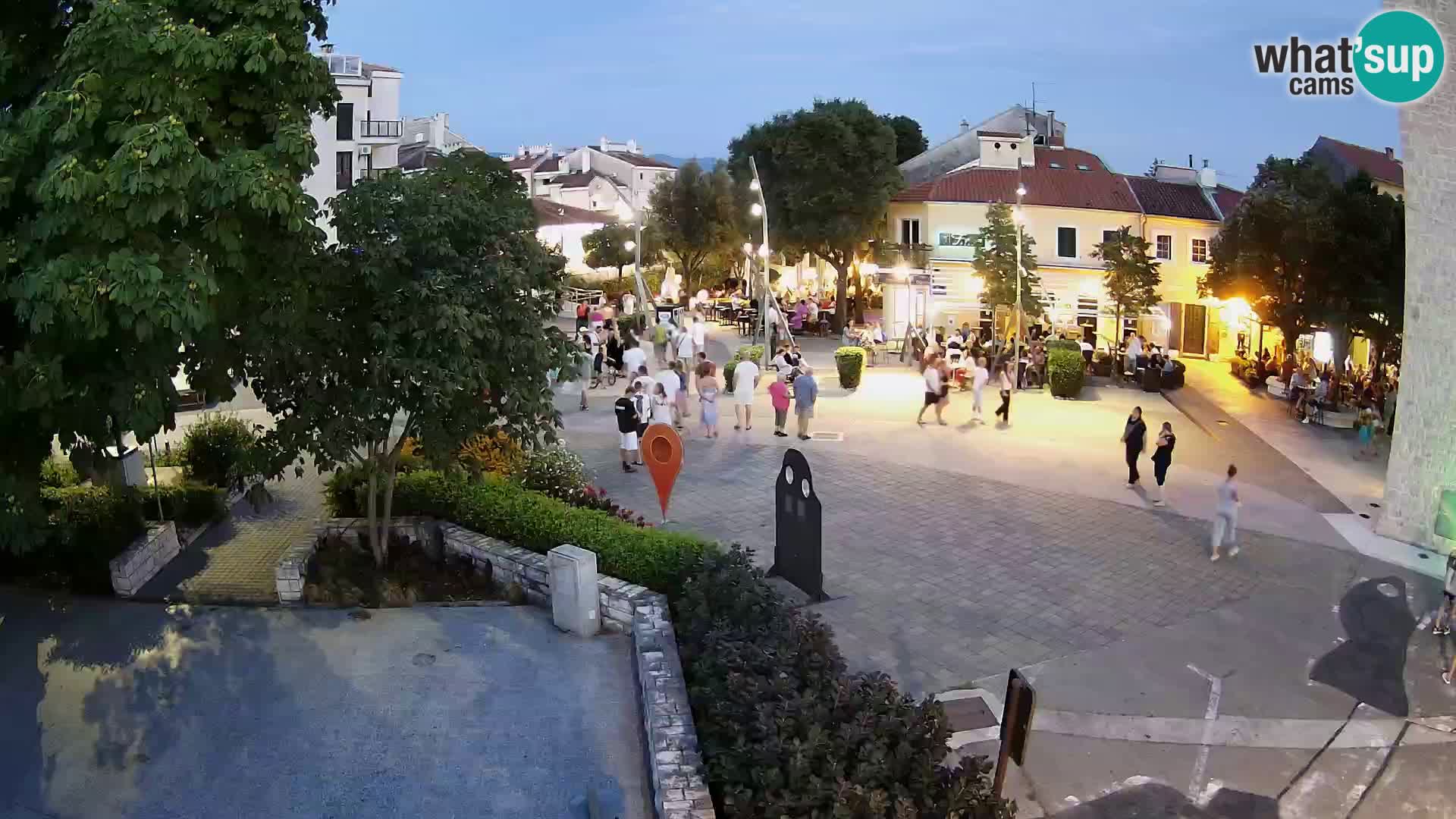 Webcam – Novi Vinodolski – Hauptstraße Hrvatskih Branitelja