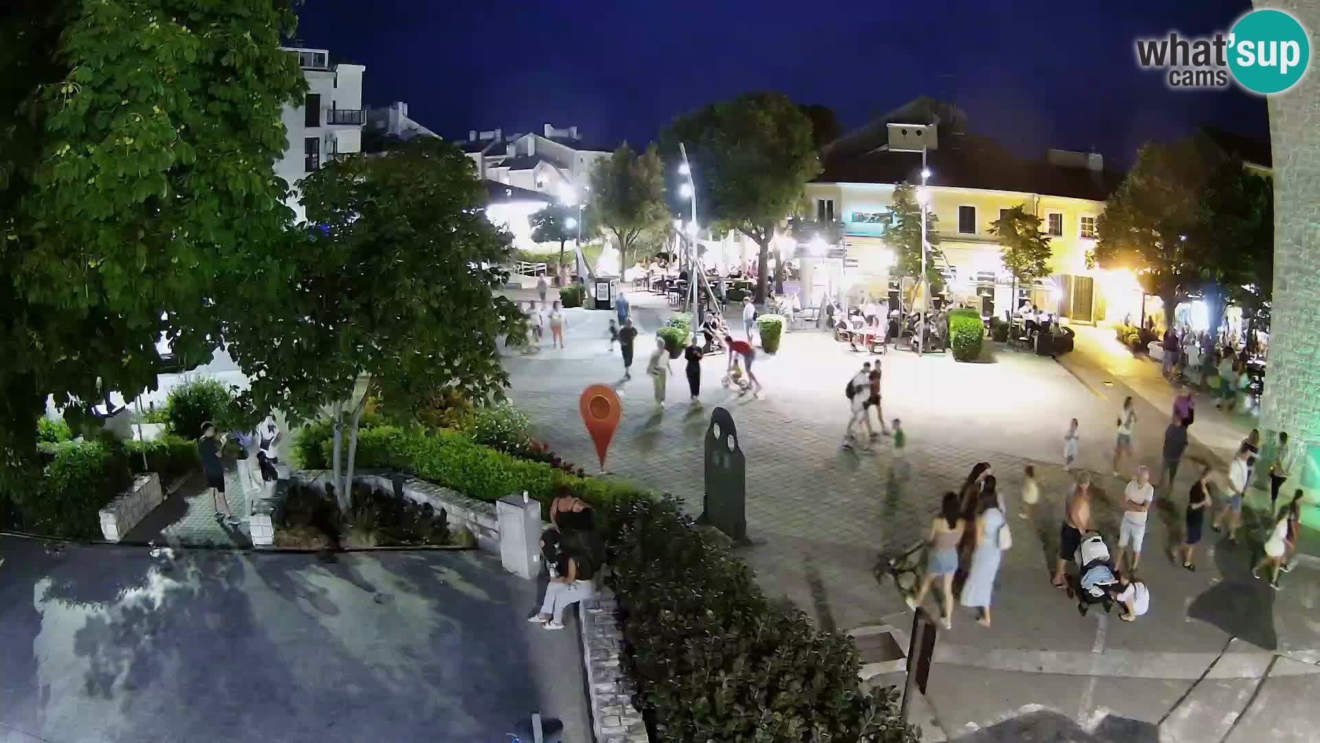 Webcam – Novi Vinodolski – Hauptstraße Hrvatskih Branitelja
