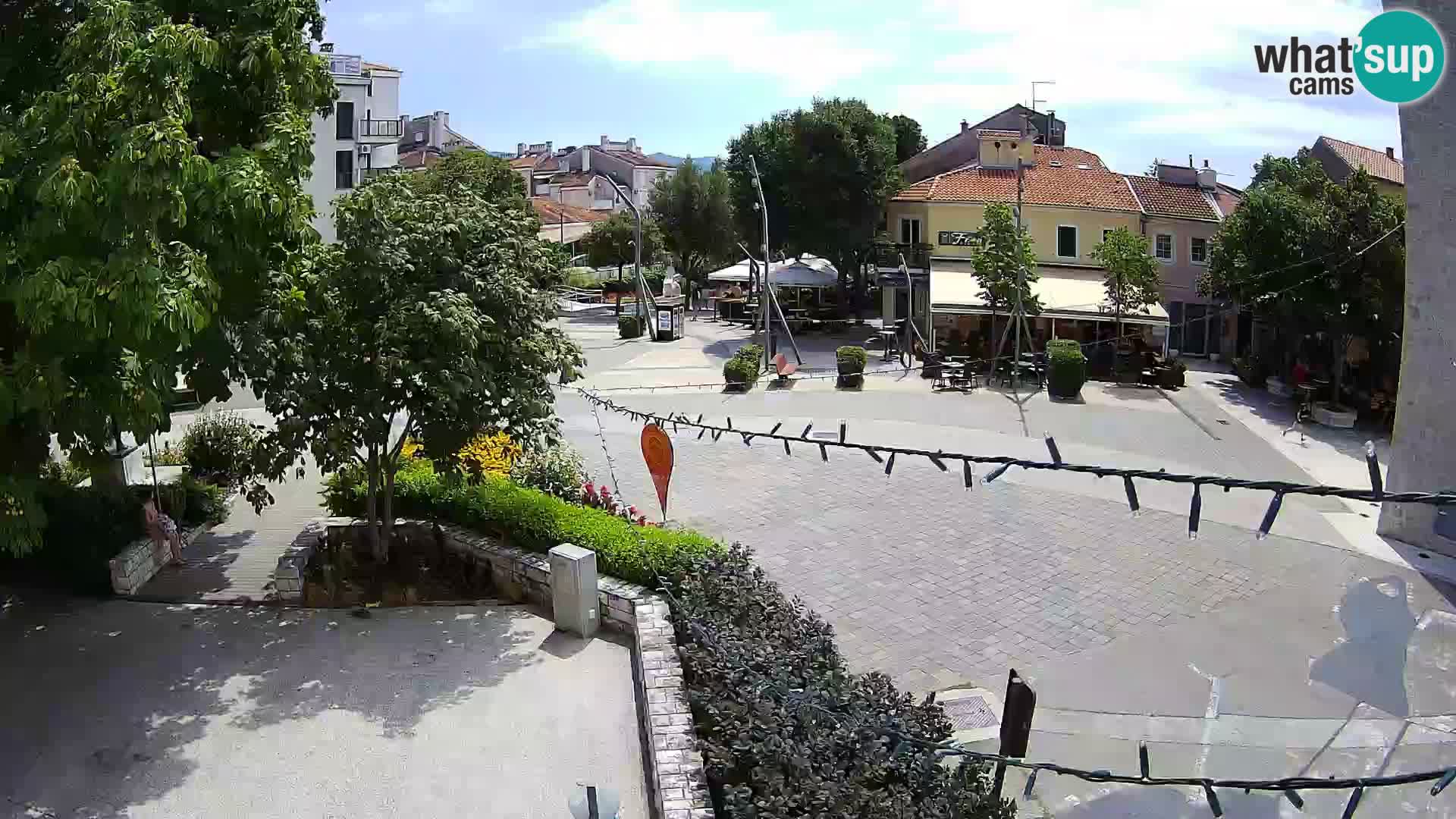 Webcam – Novi Vinodolski – Hauptstraße Hrvatskih Branitelja