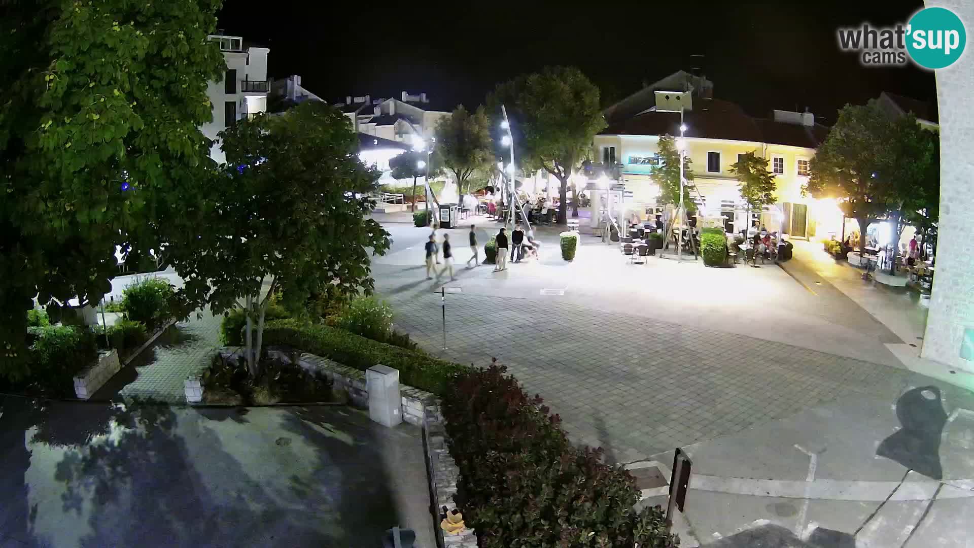 Spletna kamera – Novi Vinodolski –  Korzo Hrvatskih branitelja