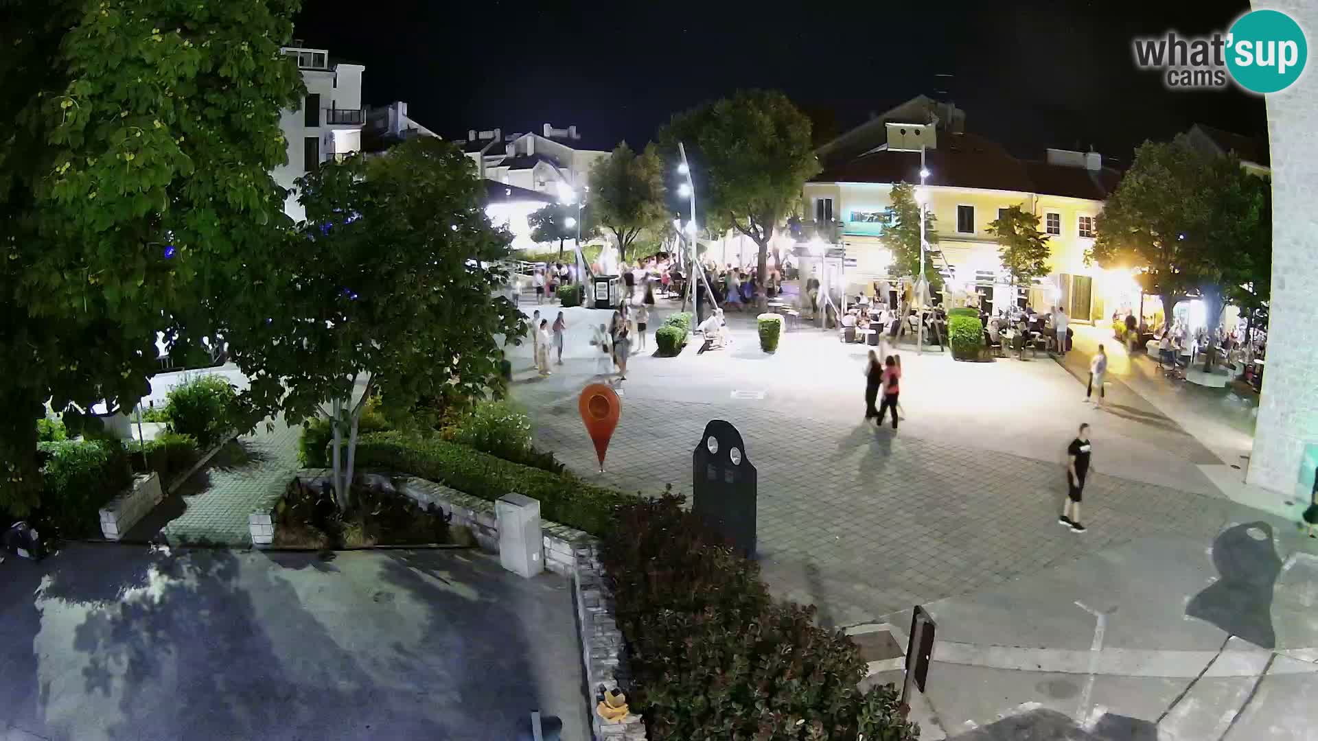 Webcam – Novi Vinodolski – Hauptstraße Hrvatskih Branitelja