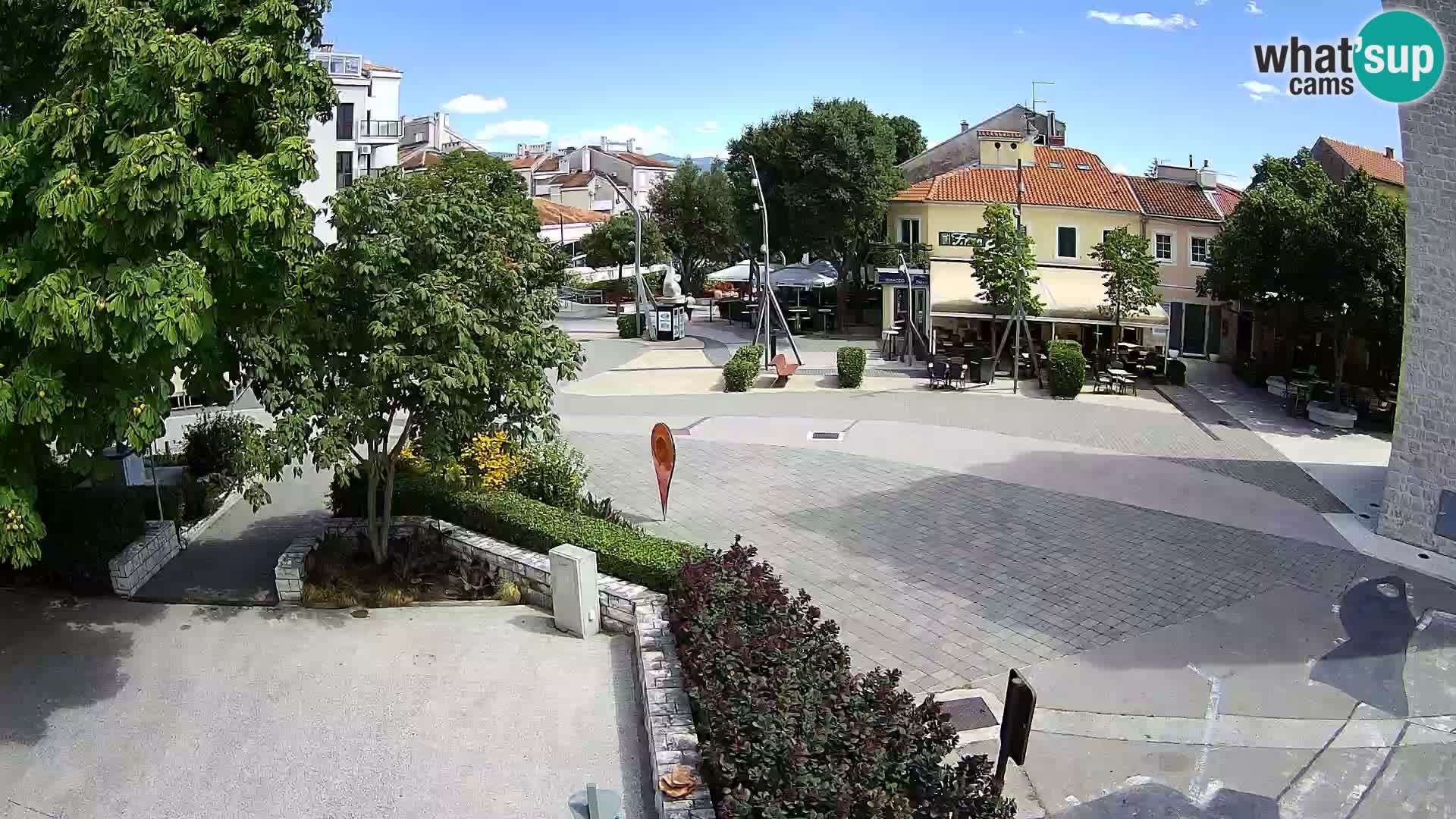 Webcam – Novi Vinodolski – Hauptstraße Hrvatskih Branitelja