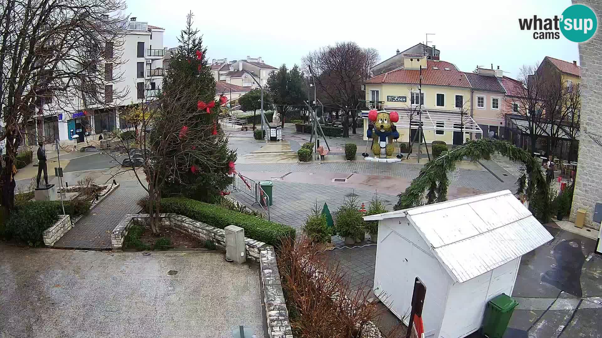 Webcam – Novi Vinodolski – Hauptstraße Hrvatskih Branitelja