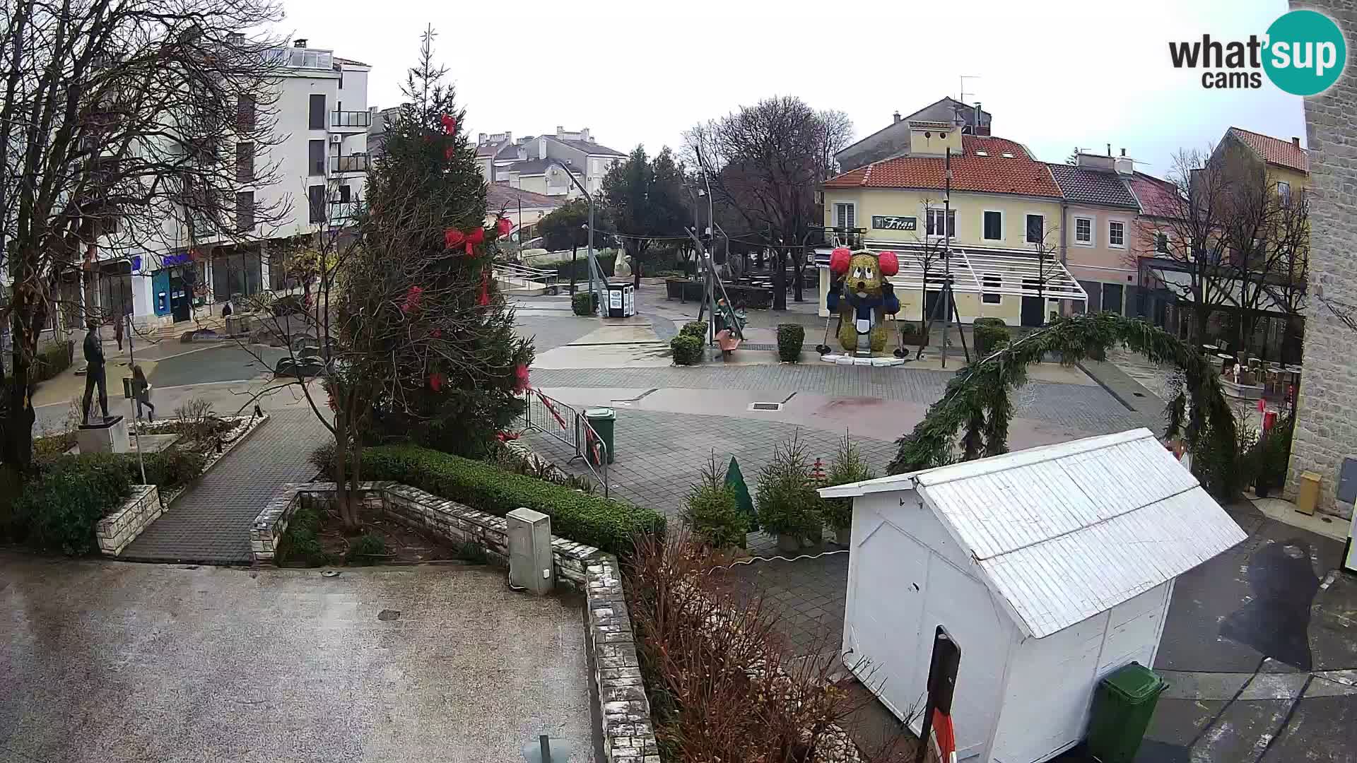 Webcam – Novi Vinodolski – Hauptstraße Hrvatskih Branitelja