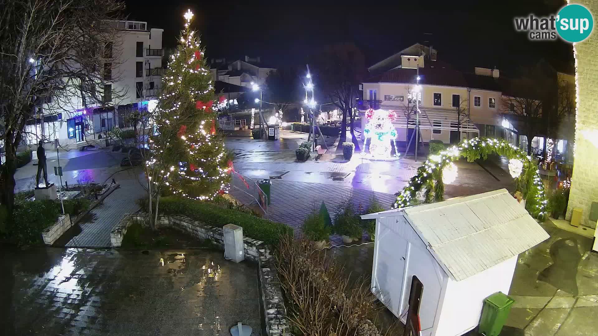 Webcam – Novi Vinodolski – Hauptstraße Hrvatskih Branitelja