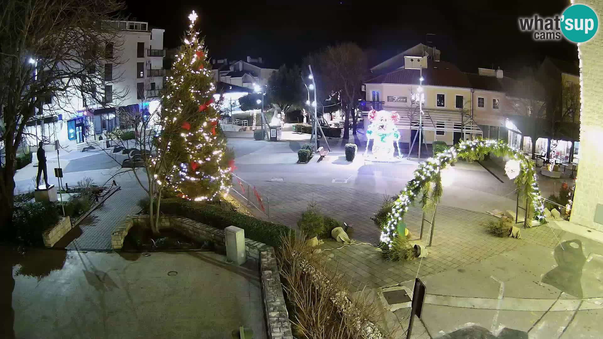 Webcam – Novi Vinodolski – Hauptstraße Hrvatskih Branitelja