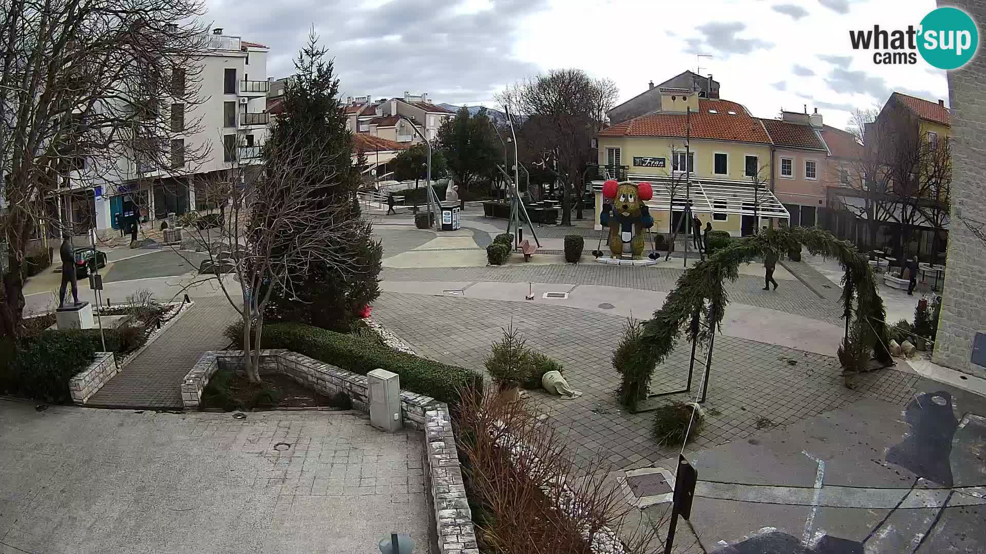Webcam – Novi Vinodolski – Hauptstraße Hrvatskih Branitelja