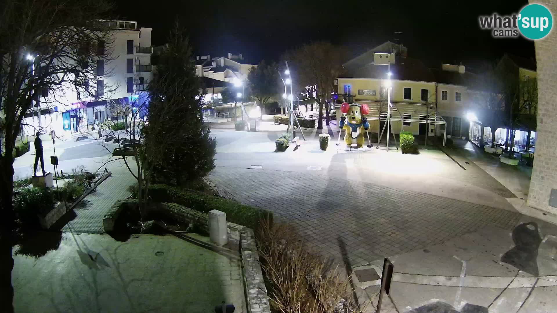 Webcam – Novi Vinodolski – Hauptstraße Hrvatskih Branitelja