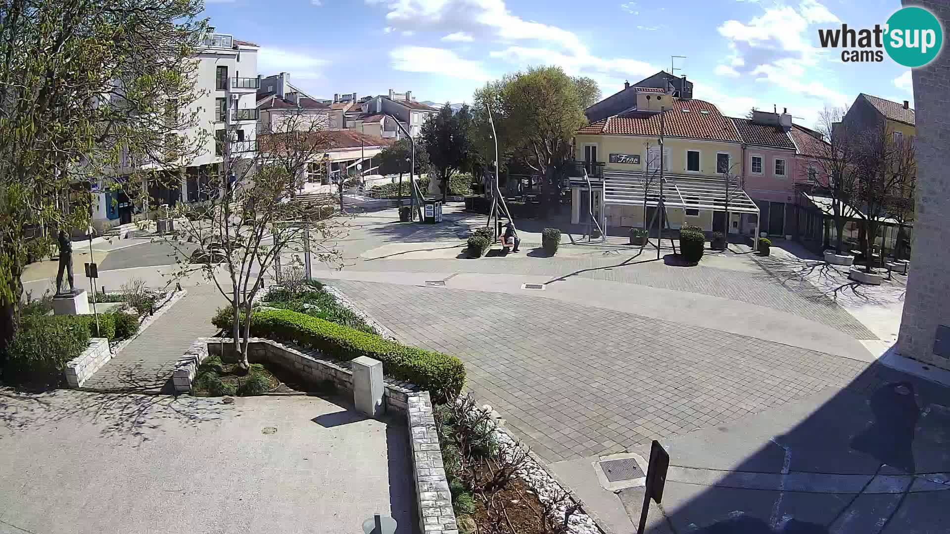 Webcam – Novi Vinodolski – Hauptstraße Hrvatskih Branitelja