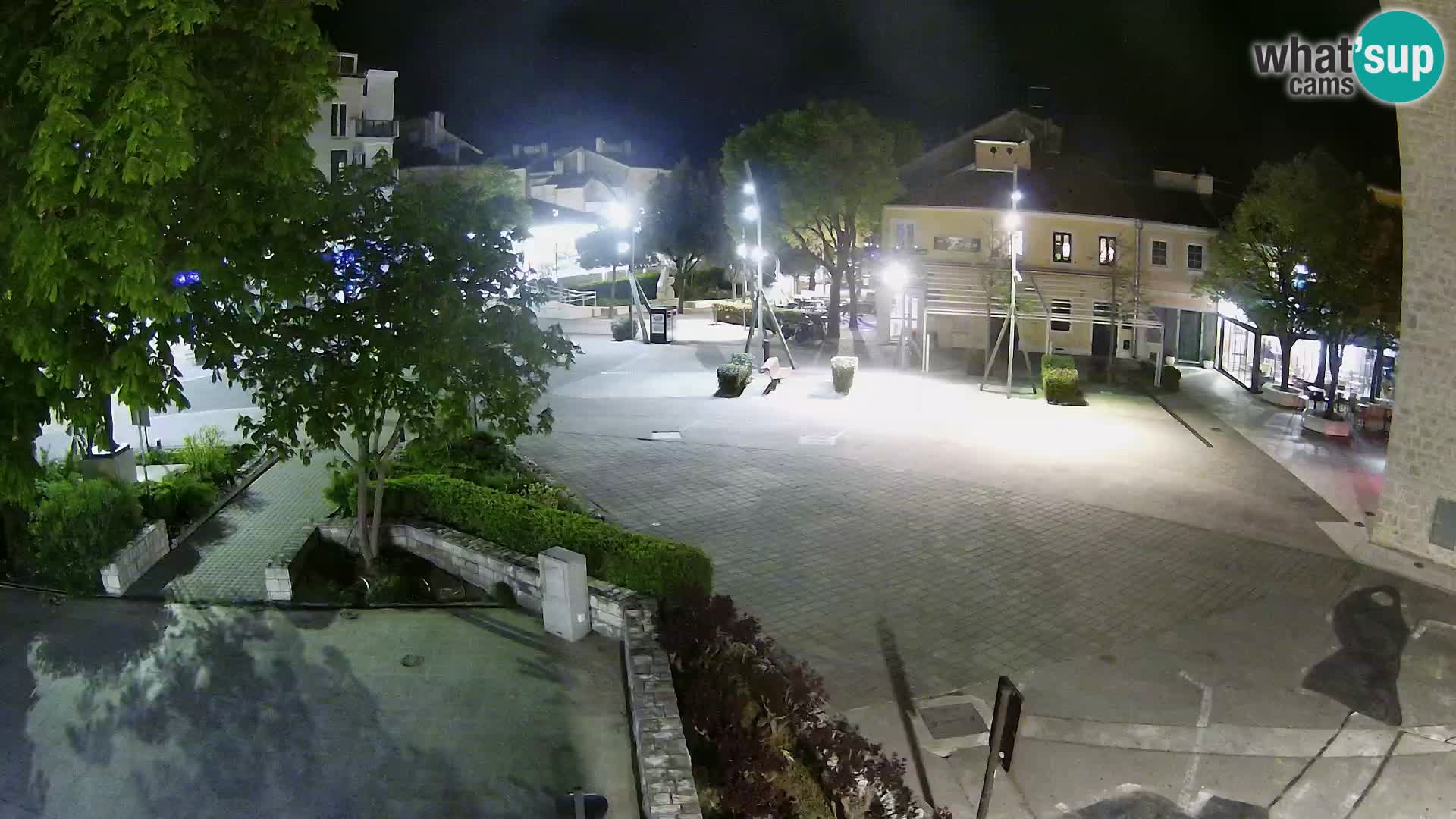 Webcam – Novi Vinodolski – Hauptstraße Hrvatskih Branitelja