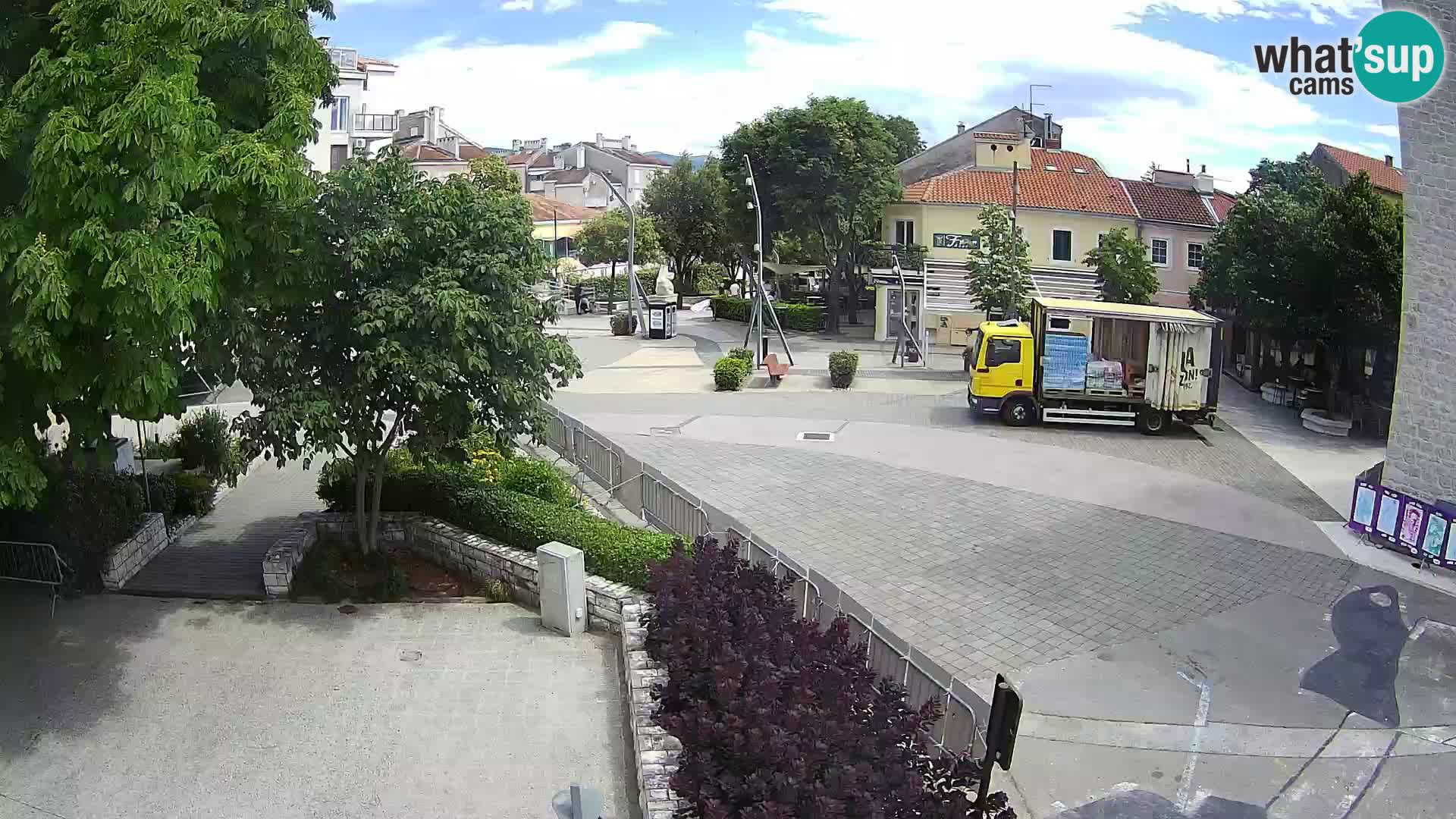 Webcam – Novi Vinodolski – Hauptstraße Hrvatskih Branitelja